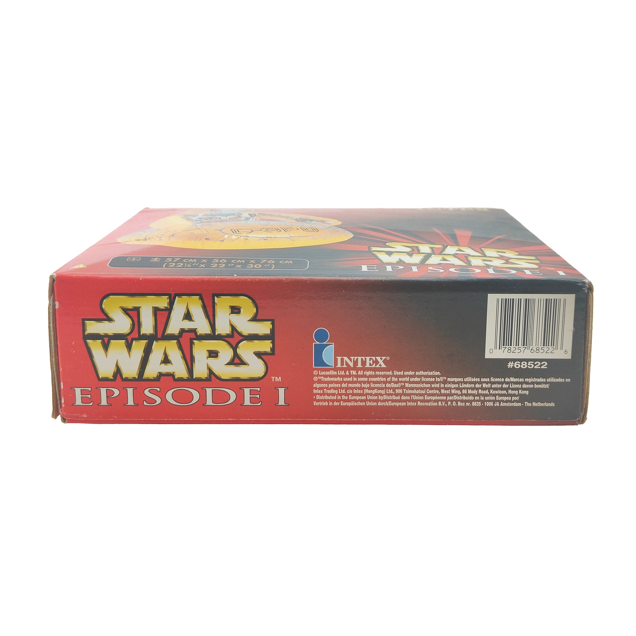 Star Wars Episode 1 C-3PO Inflatable Junior Chair Intex 1999 – Star Wars, Vintage Brands, 57 cm, 1999, pre-owned collector piece, Uncanny Collectibles Dublin Ireland