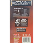 Star Wars Episode 1 Darth Maul Diecast Watch With Collectible Case 1999 – Star Wars, Vintage Brands, -, 1999, pre-owned collector piece, Uncanny Collectibles Dublin Ireland