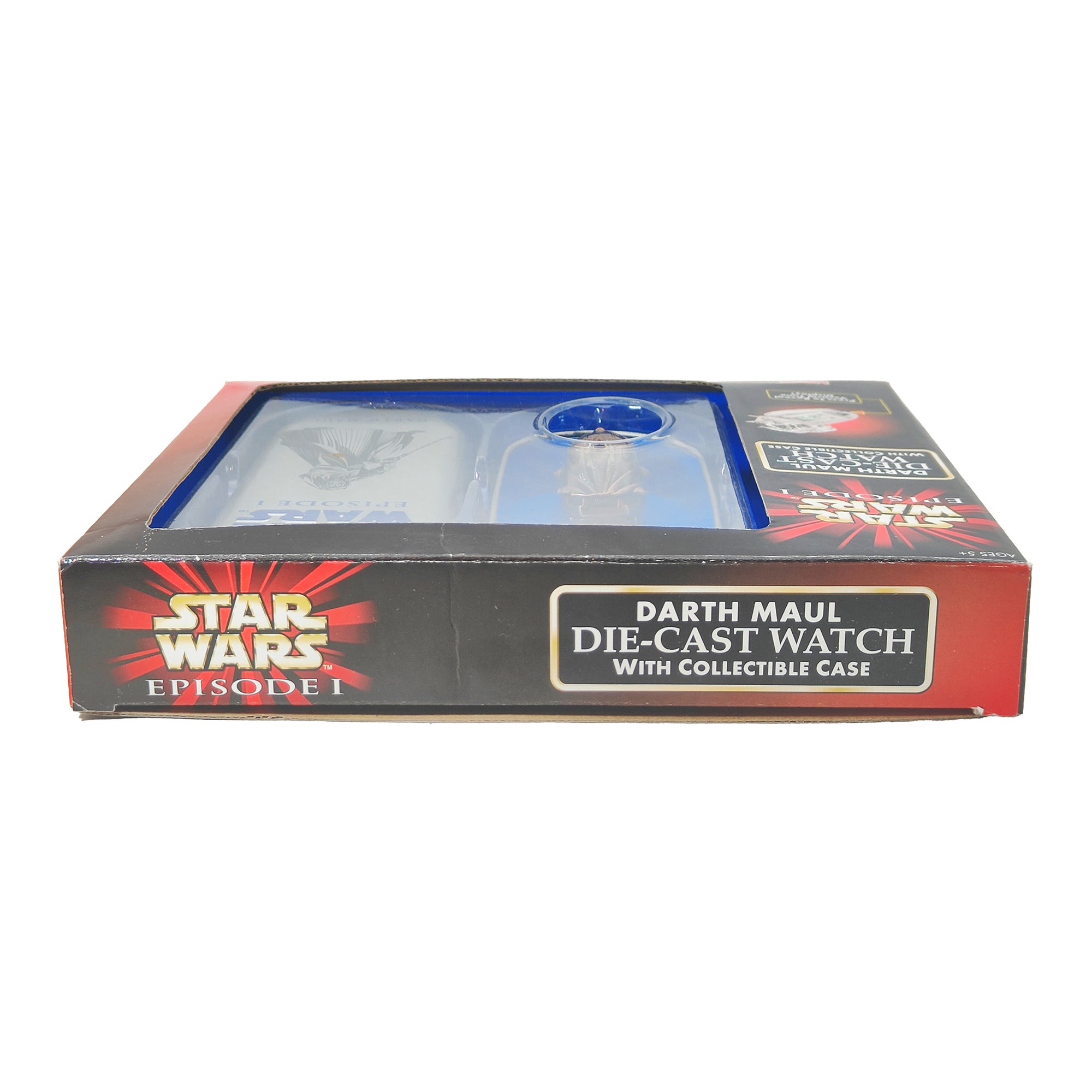 Star Wars Episode 1 Darth Maul Diecast Watch With Collectible Case 1999
