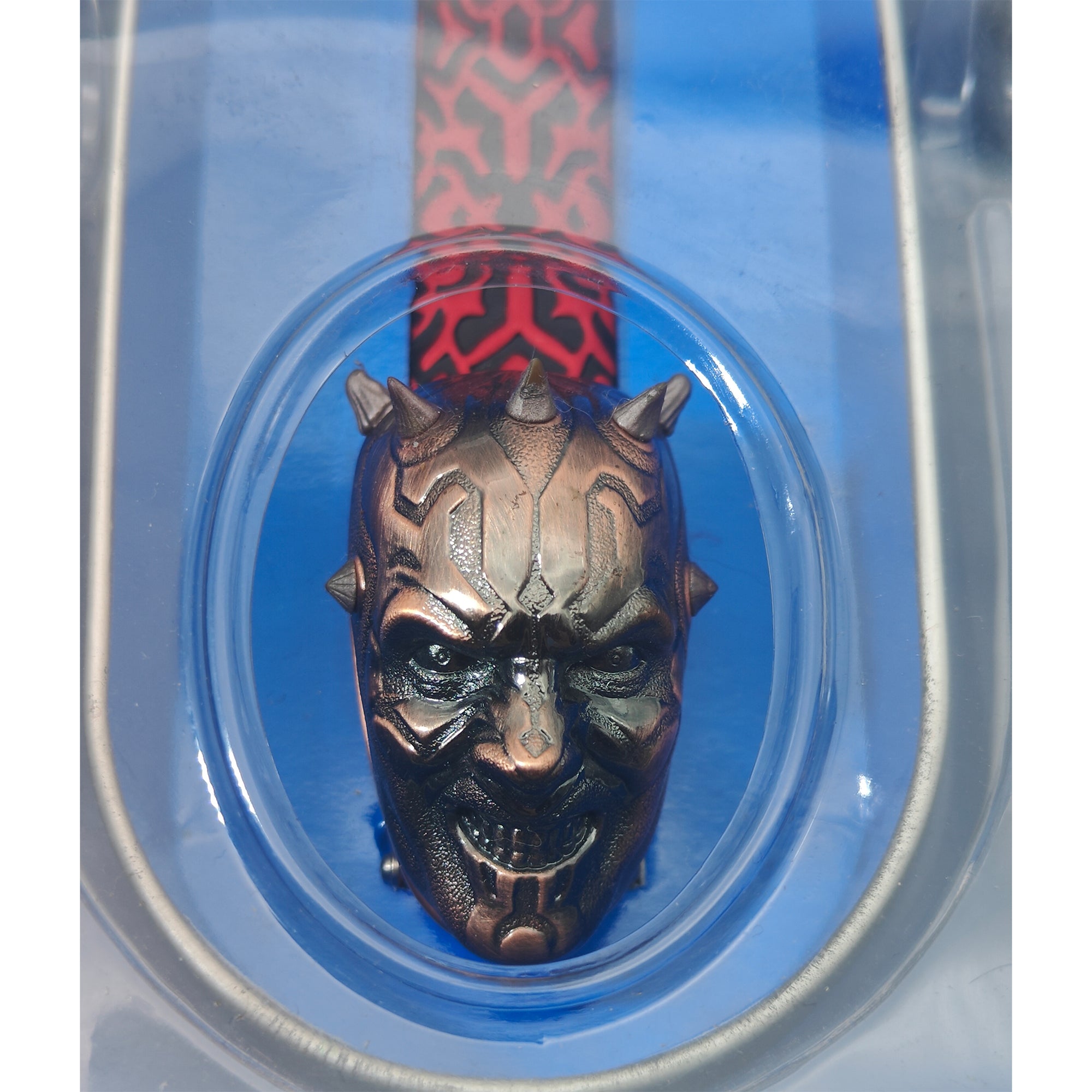 Star Wars Episode 1 Darth Maul Diecast Watch With Collectible Case 1999