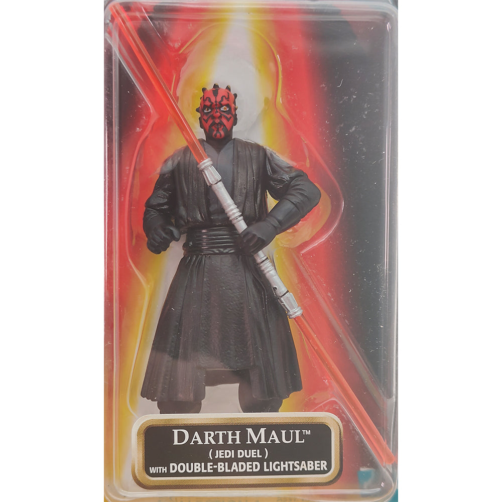 Star Wars Episode 1 Darth Maul Jedi Duel CommTech Chip 3.75 Inch Action Figure Hasbro 1999 – Star Wars, Hasbro, 9.5 cm, 1999, pre-owned collector piece, Uncanny Collectibles Dublin Ireland