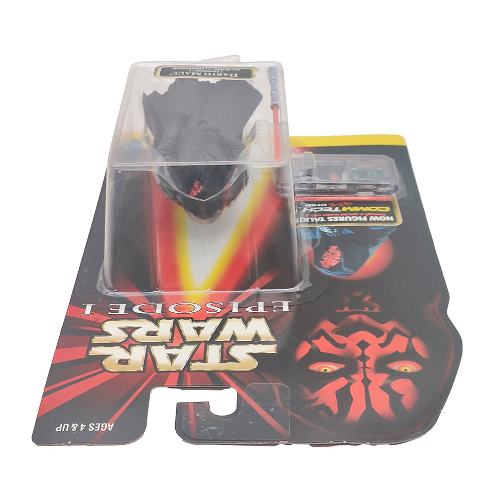 Buy Star Wars Episode 1 Darth Maul Tatooine CommTech Chip 3 75 Inch Action Figure Hasbro 1998 collectible online at Uncanny Collectibles
