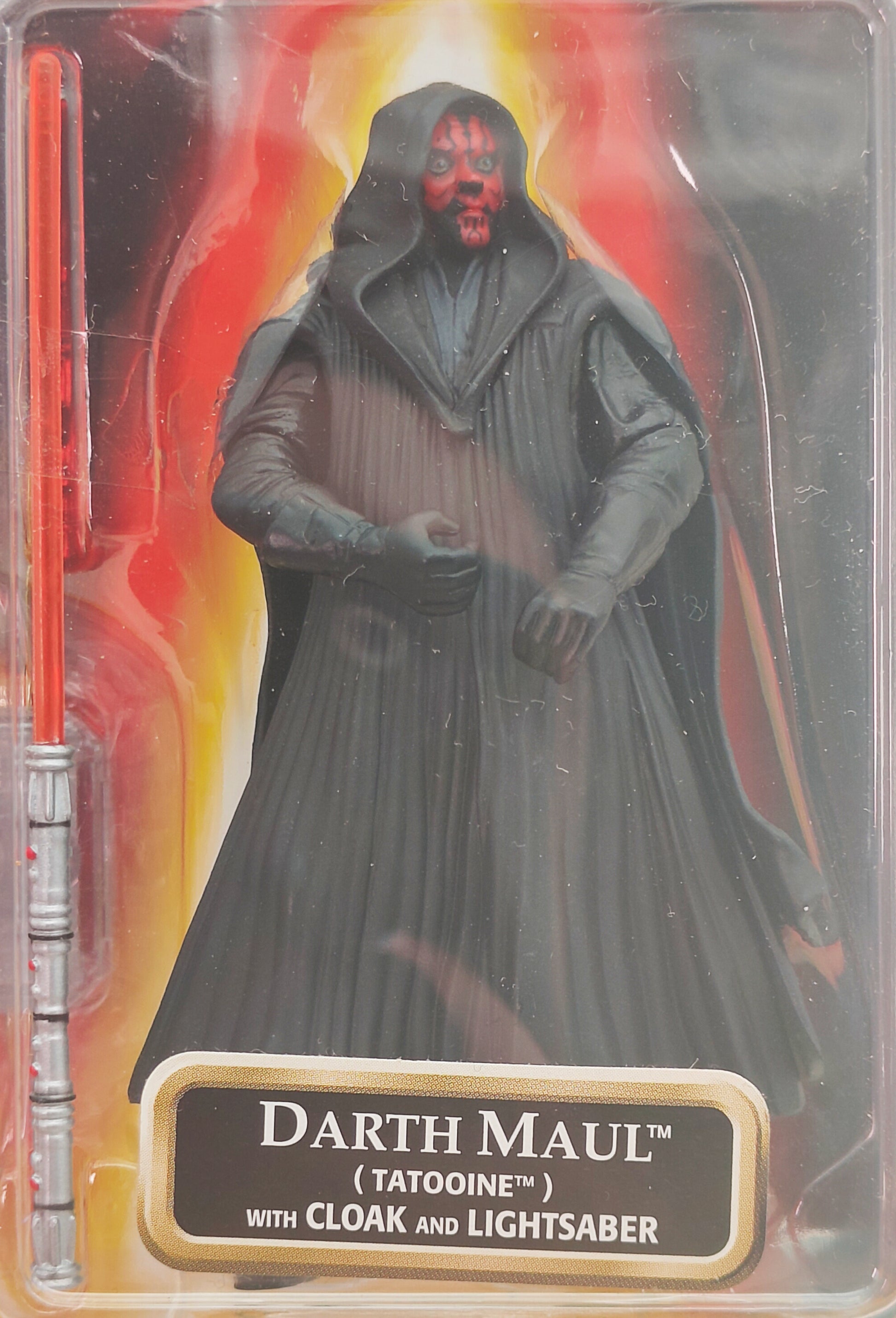 Buy Star Wars Episode 1 Darth Maul Tatooine CommTech Chip 3 75 Inch Action Figure Hasbro 1998 collectible online at Uncanny Collectibles