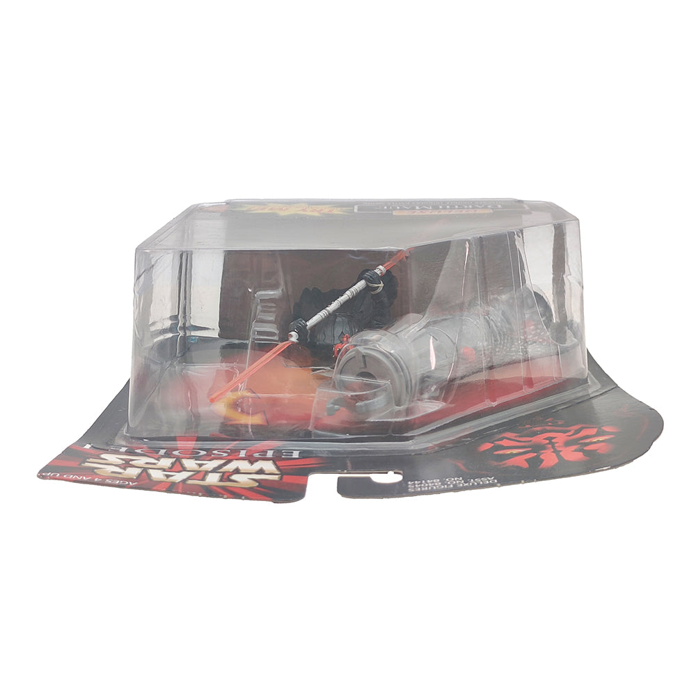Star Wars Episode 1 Deluxe Darth Maul 3.75 Inch Action Figure With Lightsaber Handle Hasbro 1999 – Star Wars, Hasbro, 9.5 cm, 1999, pre-owned collector piece, Uncanny Collectibles Dublin Ireland