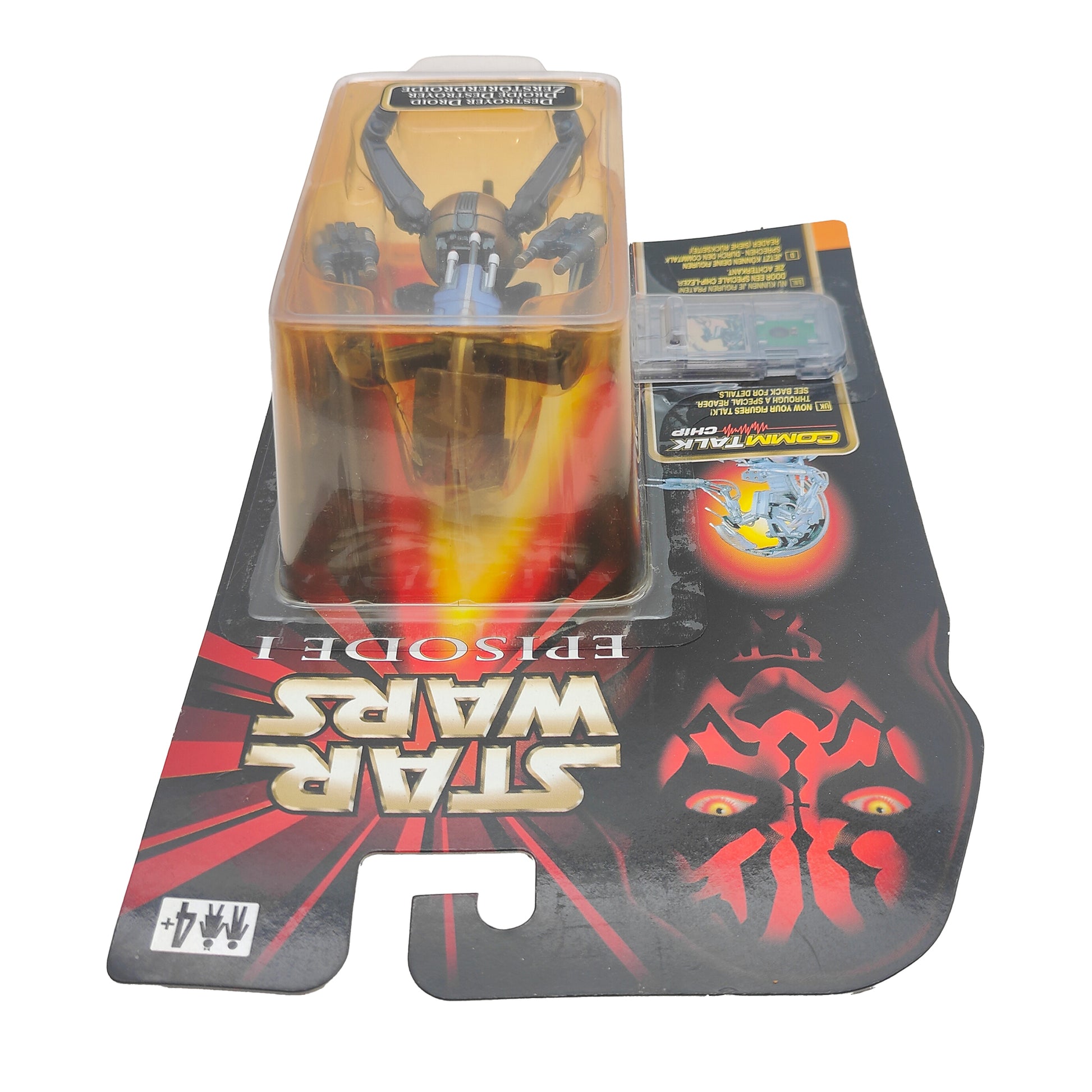 Star Wars Episode 1 Destroyer Droid Droid CommTech Chip 3.75 Inch Action Figure Hasbro 1999