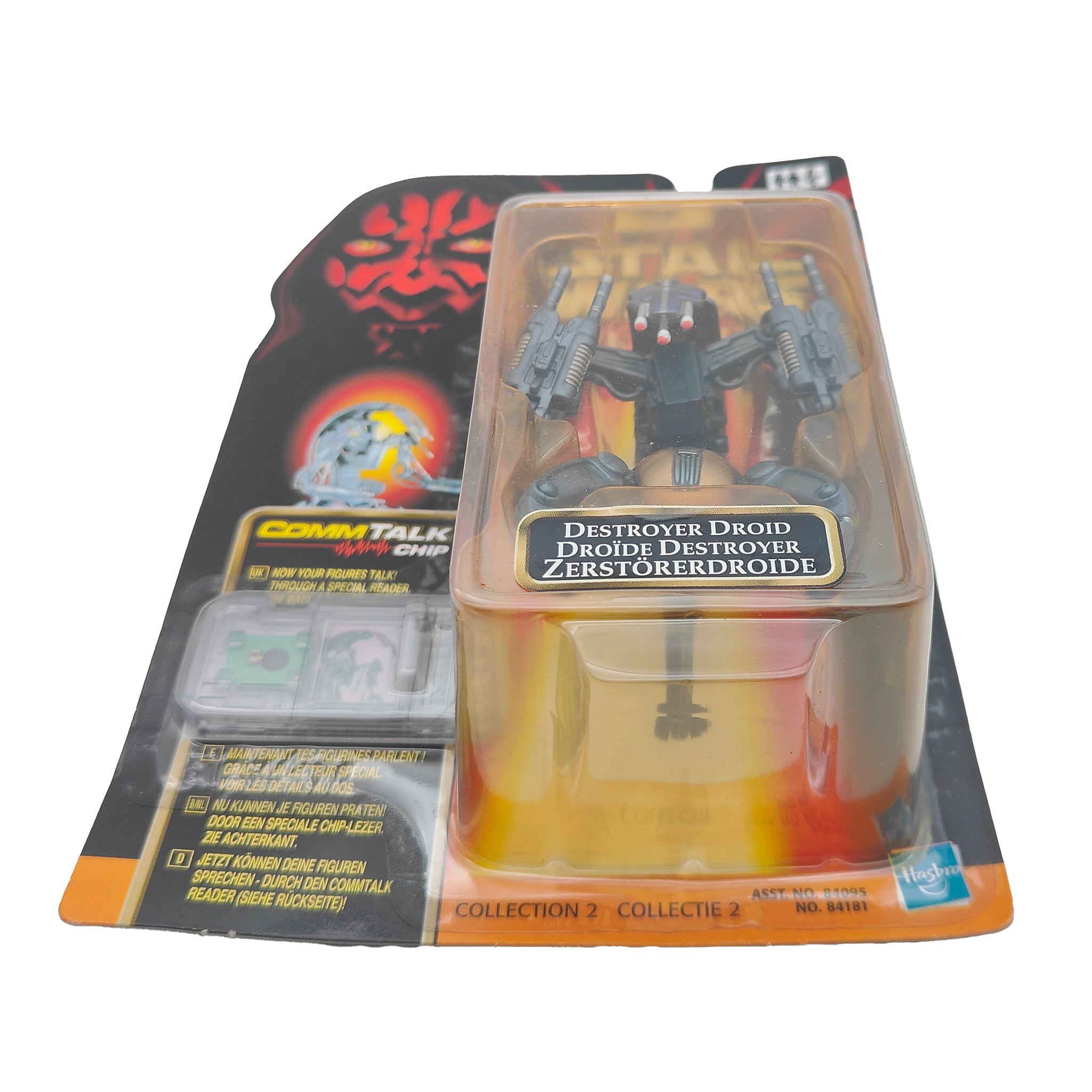Star Wars Episode 1 Destroyer Droid Droid CommTech Chip 3.75 Inch Action Figure Hasbro 1999 – Star Wars, Hasbro, 9.5 cm, 1999, pre-owned collector piece, Uncanny Collectibles Dublin Ireland