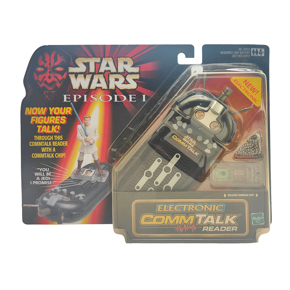 Star Wars Episode 1 Electronic CommTalk Reader Hasbro 1999 – Star Wars, Hasbro, 9.5 cm, 1999, pre-owned collector piece, Uncanny Collectibles Dublin Ireland