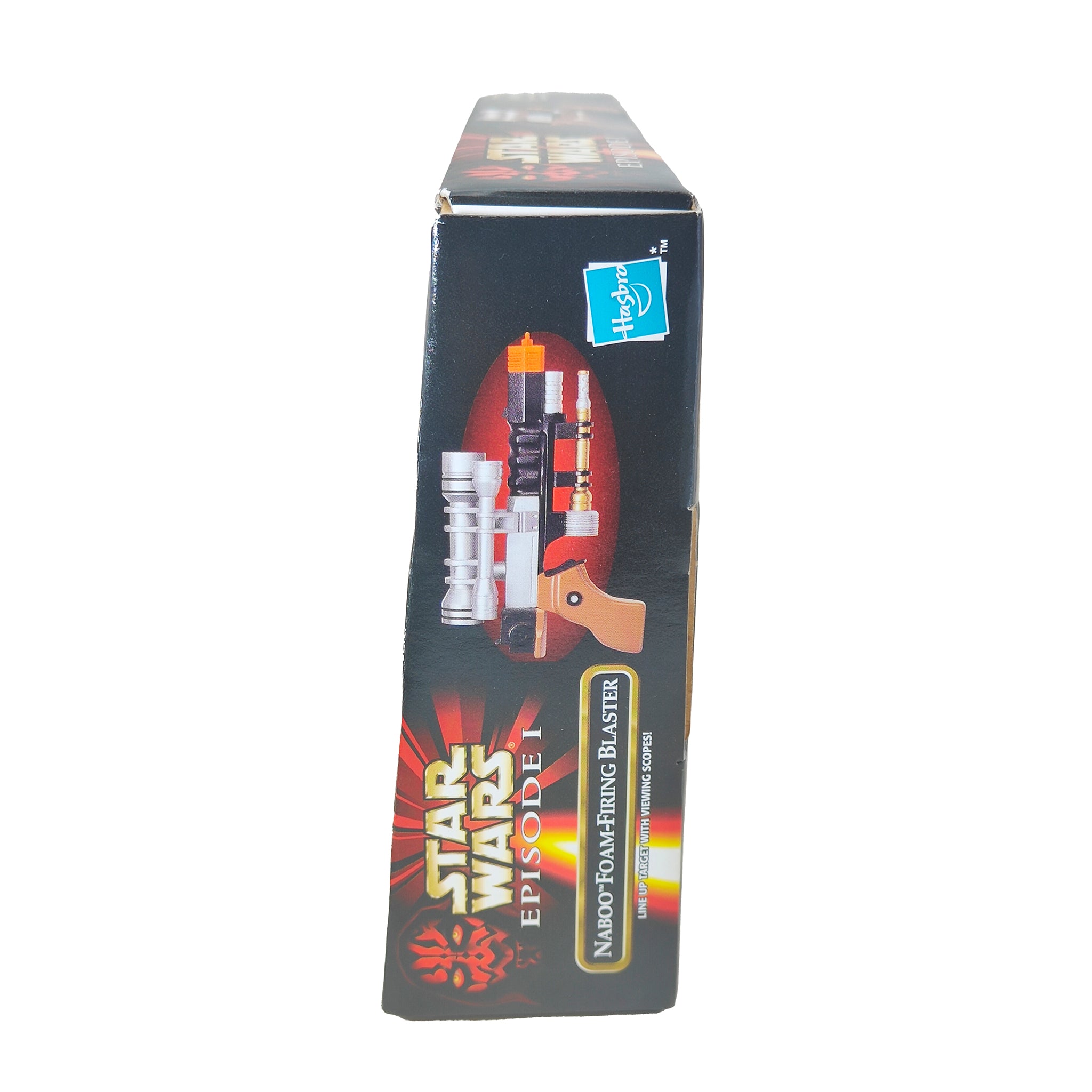 Star Wars Episode 1 Naboo Foam Firing Blaster Hasbro 1998 – Star Wars, Hasbro, 20 cm, 1998, pre-owned collector piece, Uncanny Collectibles Dublin Ireland