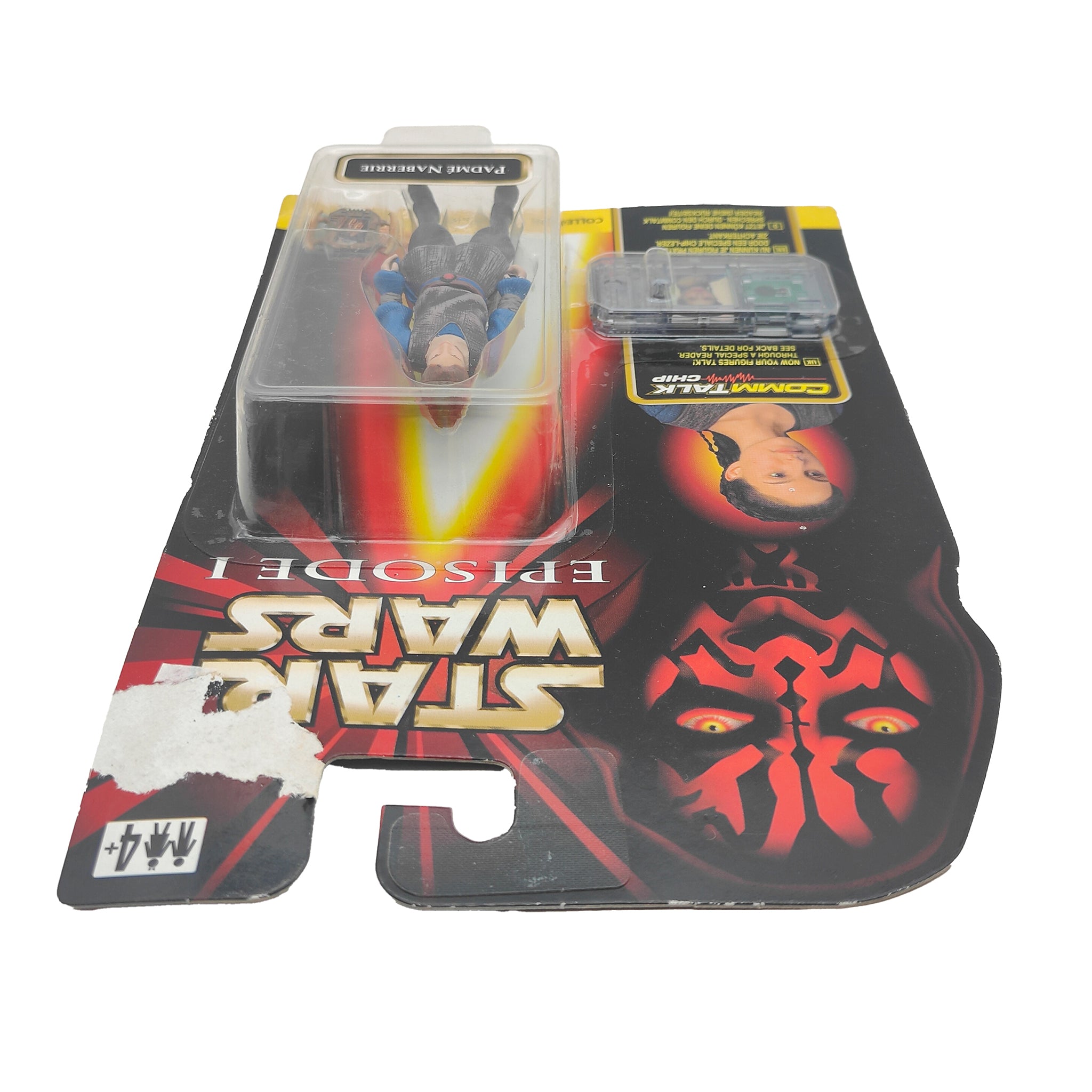 Star Wars Episode 1 Padme Naberrie CommTech Chip 3.75 Inch Action Figure Hasbro 1999 – Star Wars, Hasbro, 9.5 cm, 1999, pre-owned collector piece, Uncanny Collectibles Dublin Ireland