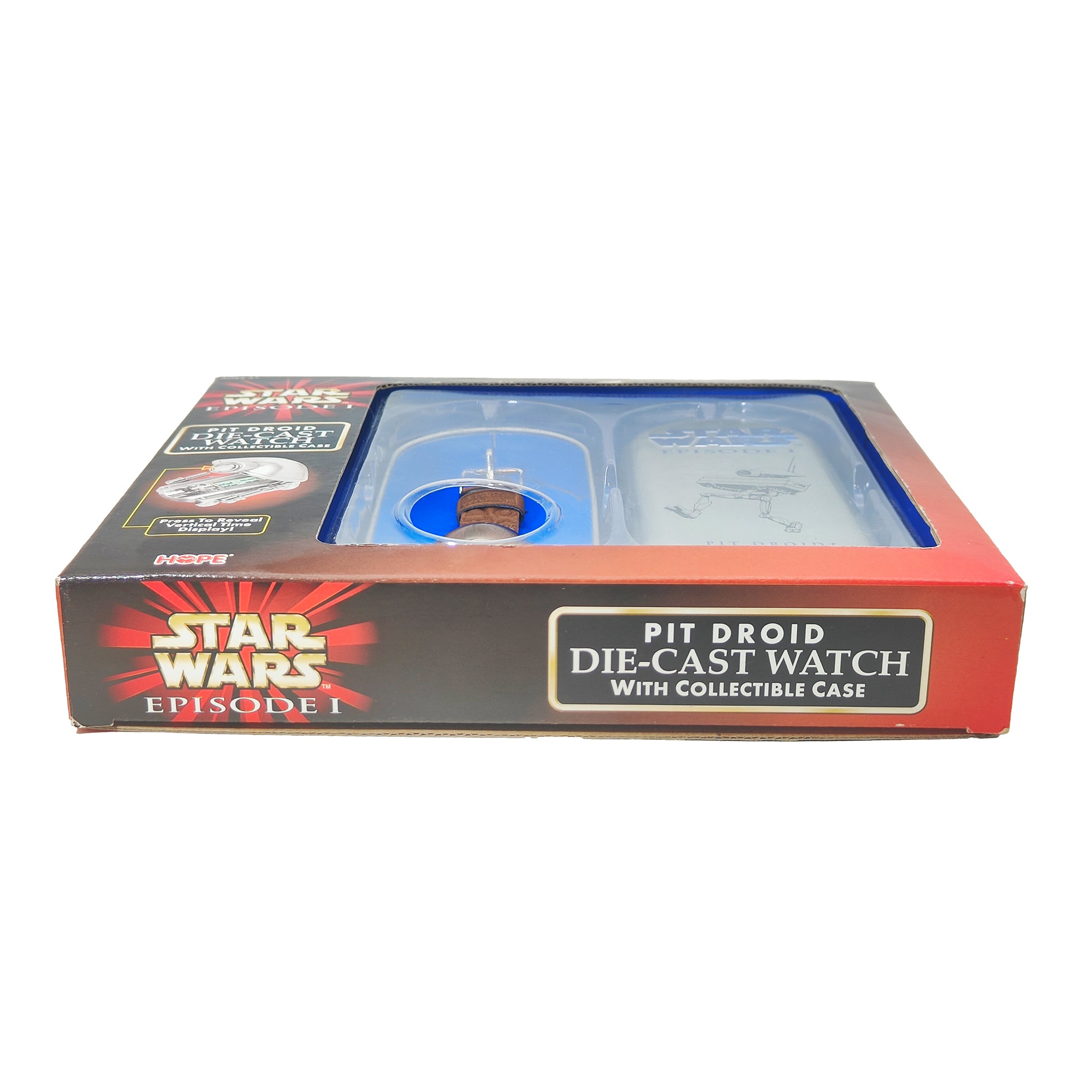 Star Wars Episode 1 Pit Droid Diecast Watch With Collectible Case 1999 – Star Wars, Vintage Brands, -, 1999, pre-owned collector piece, Uncanny Collectibles Dublin Ireland