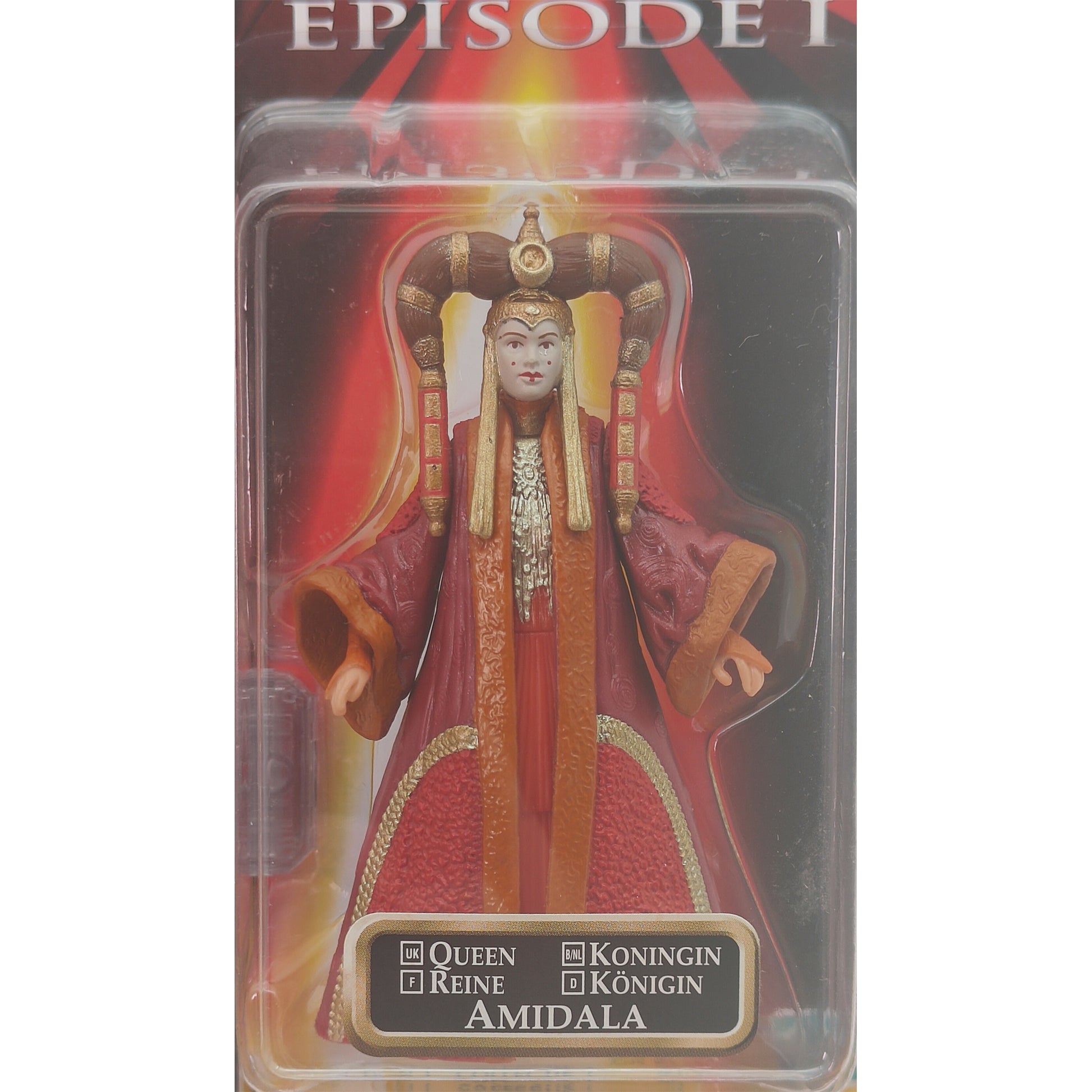Star Wars Episode 1 Queen Amidala CommTech Chip 3.75 Inch Action Figure Hasbro 1999