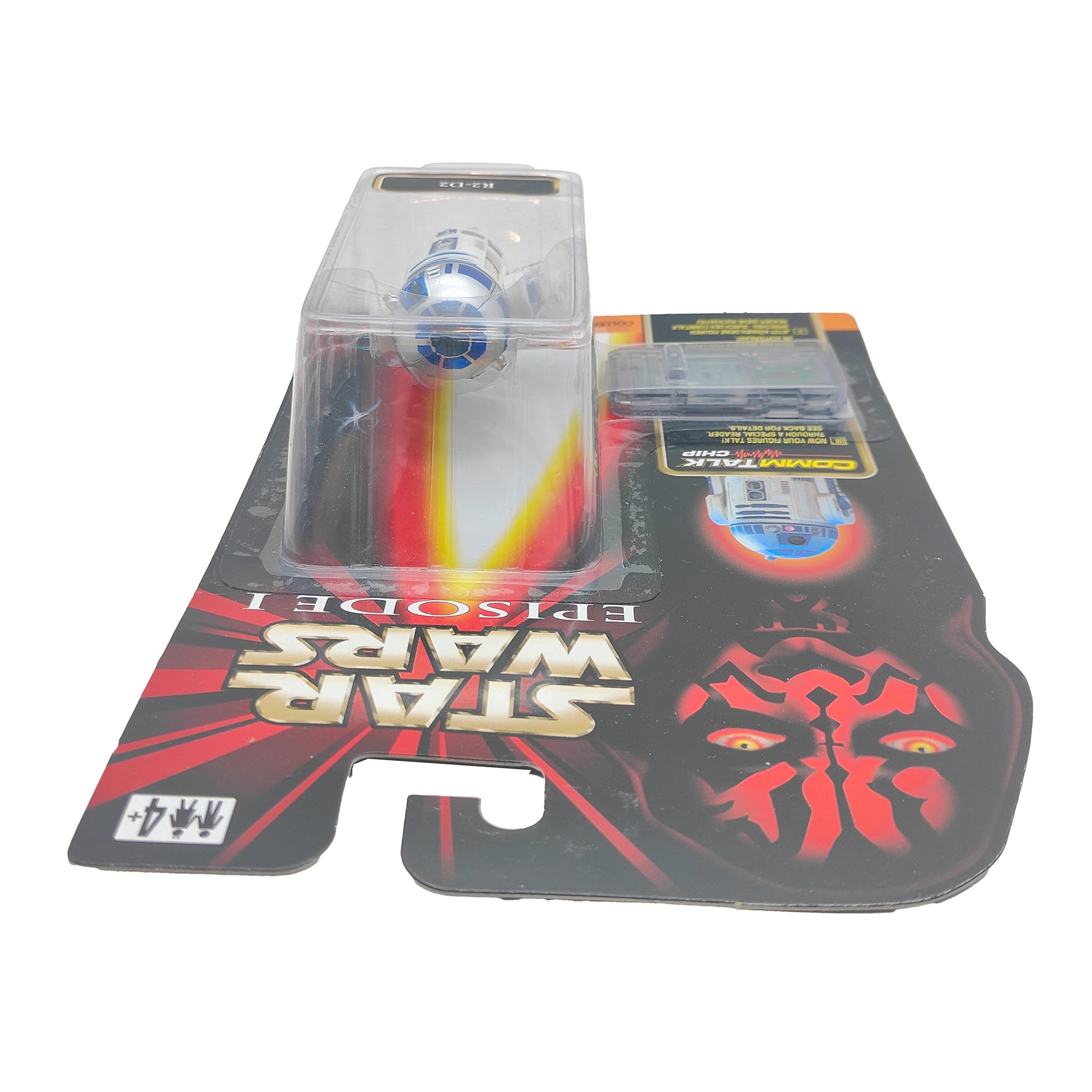 Star Wars Episode 1 R2-D2 CommTech Chip 3.75 Inch Action Figure Hasbro 1999 – Star Wars, Hasbro, 9.5 cm, 1999, pre-owned collector piece, Uncanny Collectibles Dublin Ireland