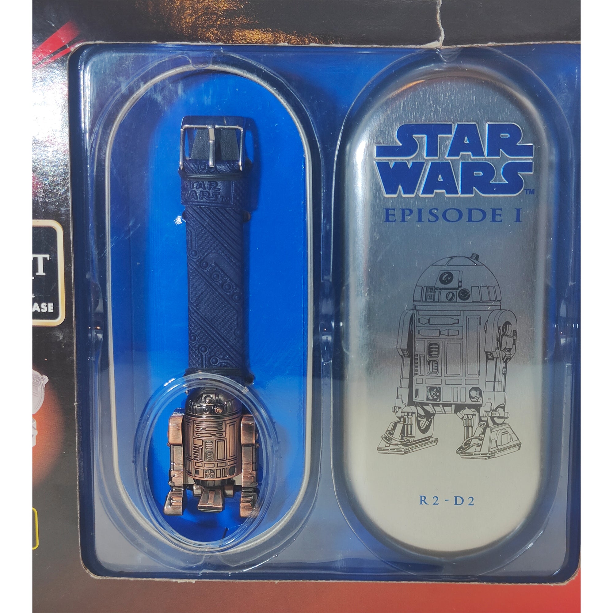 Star Wars Episode 1 R2-D2 Diecast Watch With Collectible Case 1999