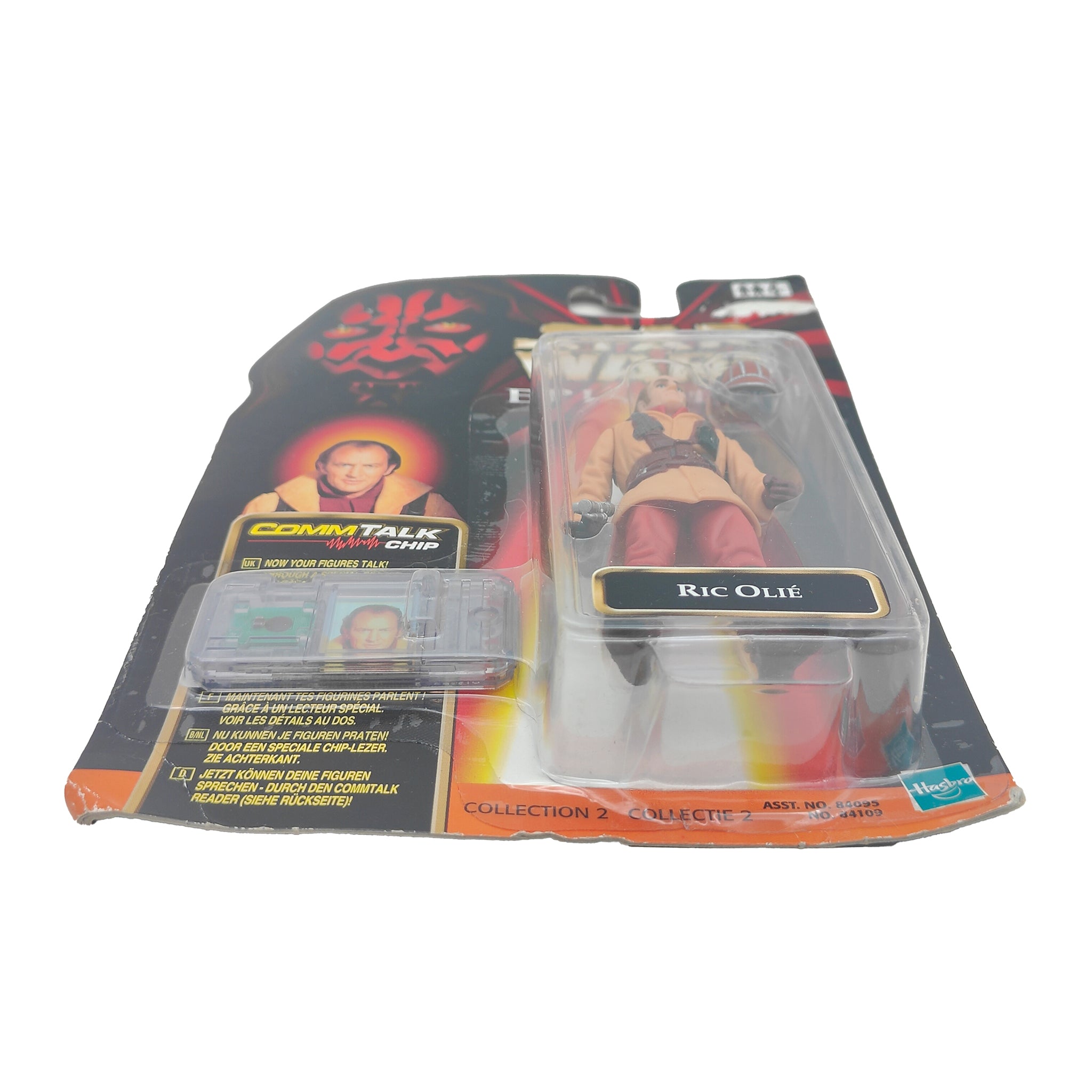 Star Wars Episode 1 Ric Olie CommTech Chip 3.75 Inch Action Figure Hasbro 1999 – Star Wars, Hasbro, 9.5 cm, 1999, pre-owned collector piece, Uncanny Collectibles Dublin Ireland