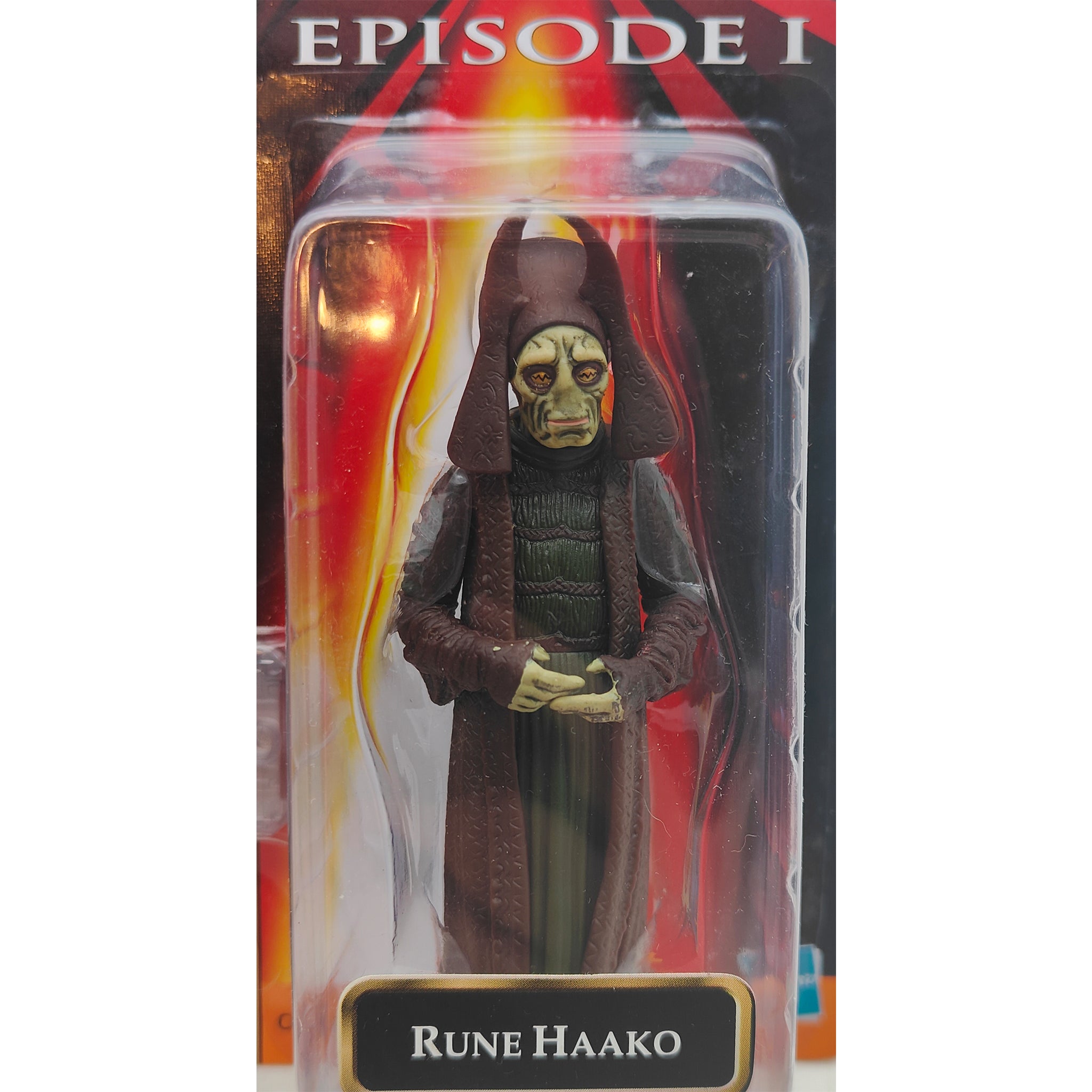 Star Wars Episode 1 Rune Haako CommTech Chip 3.75 Inch Action Figure Hasbro 1999 – Star Wars, Hasbro, 9.5 cm, 1999, pre-owned collector piece, Uncanny Collectibles Dublin Ireland