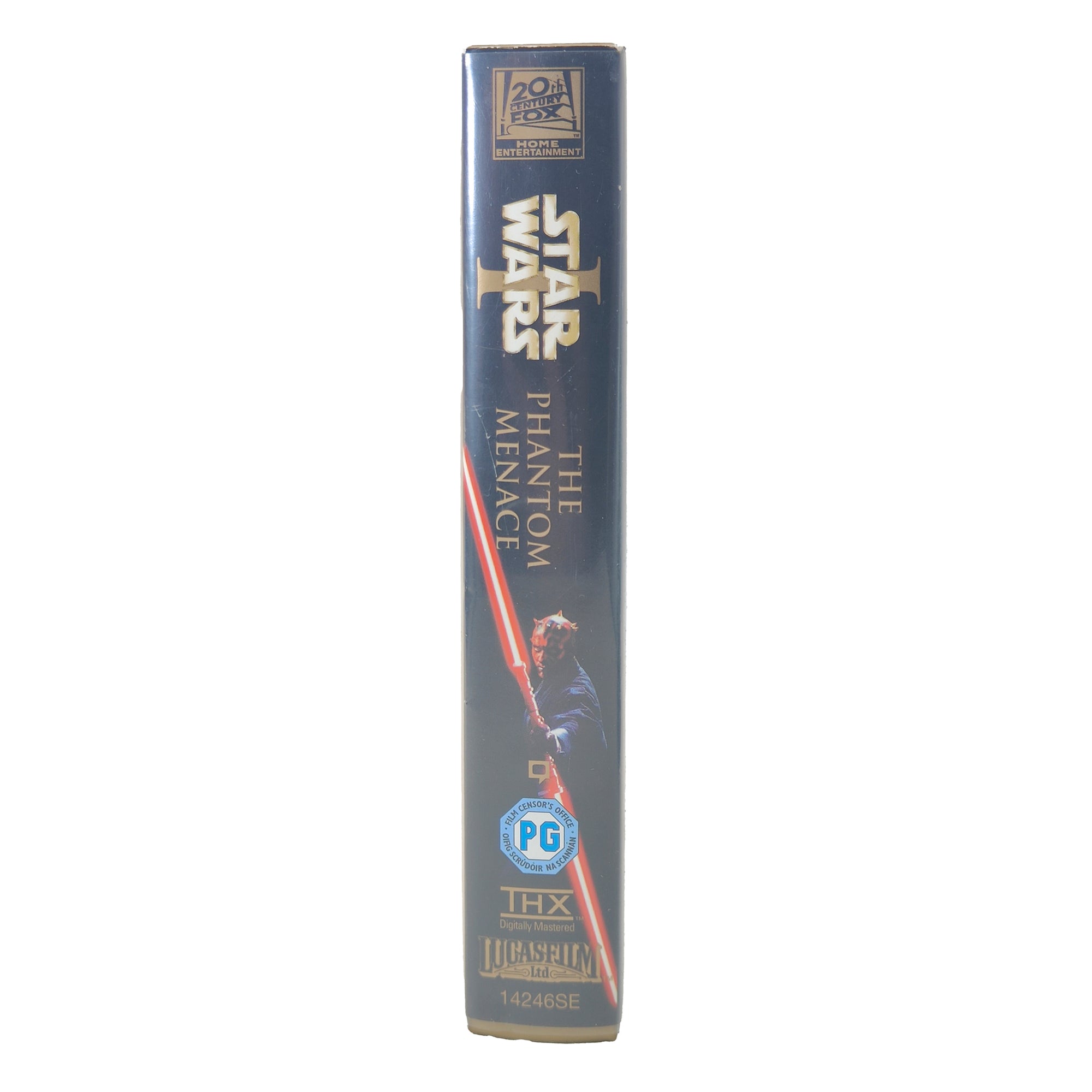 Star Wars Episode 1 The Phantom Menace VHS Tape 2000 Gold Box