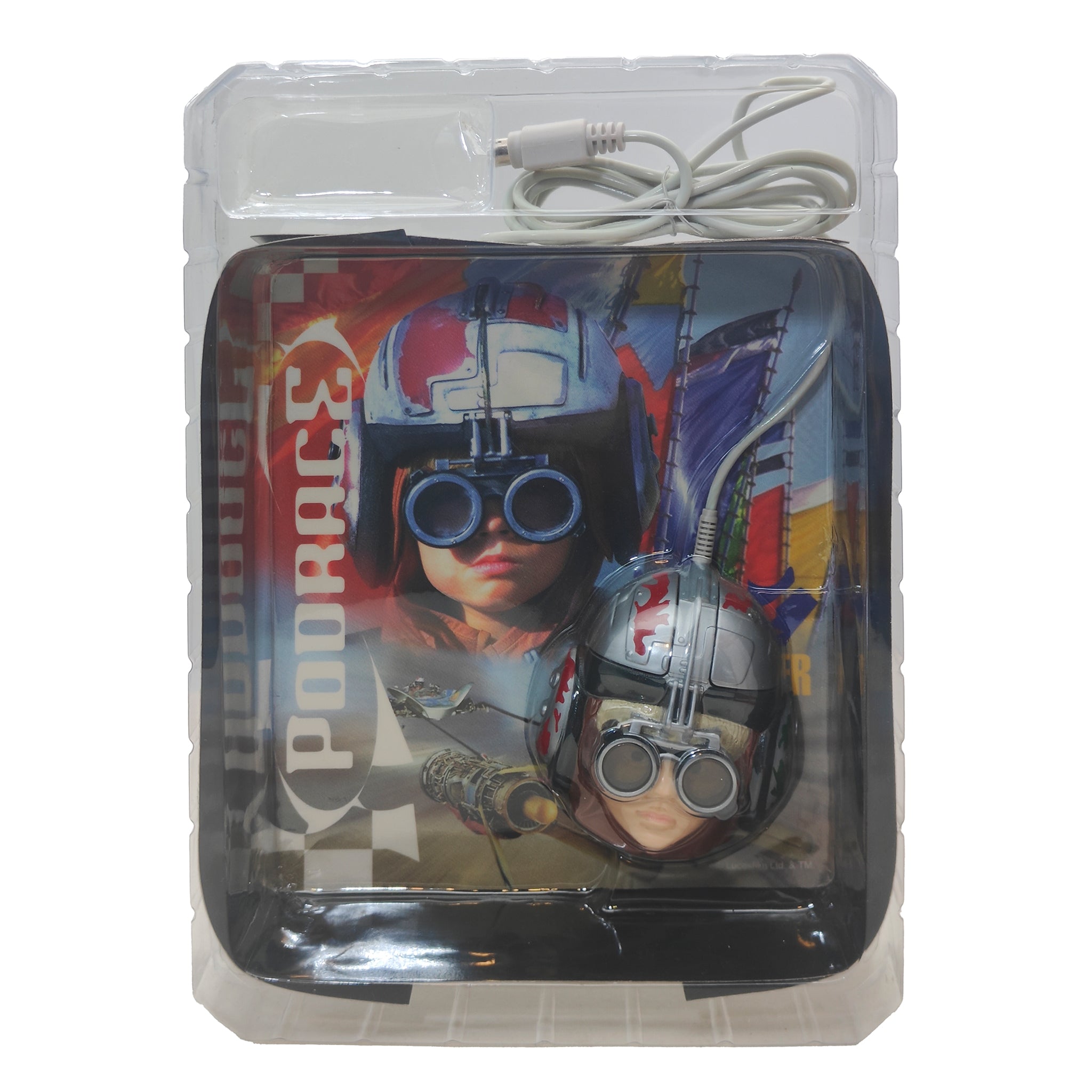 Star Wars Episode I Anakin Skywalker Podracer PC Mouse & Mat Set – Star Wars, Vintage Brands, -, 1999, pre-owned collector piece, Uncanny Collectibles Dublin Ireland