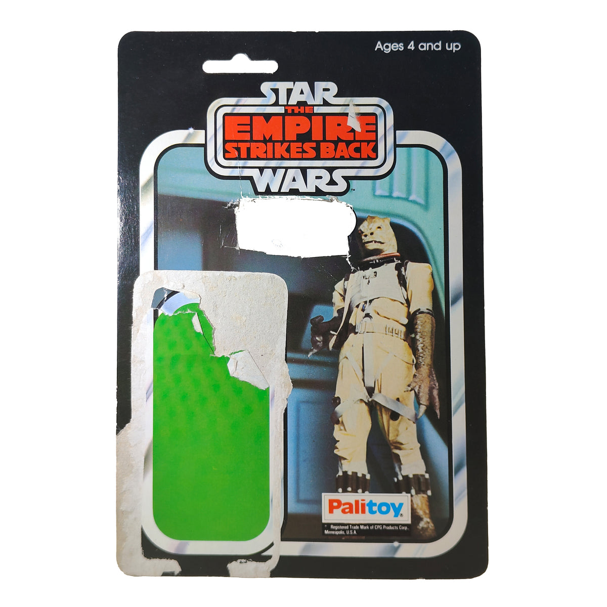 Star Wars ESB Bossk Bounty Hunter 3.75 inch Palitoy 1980