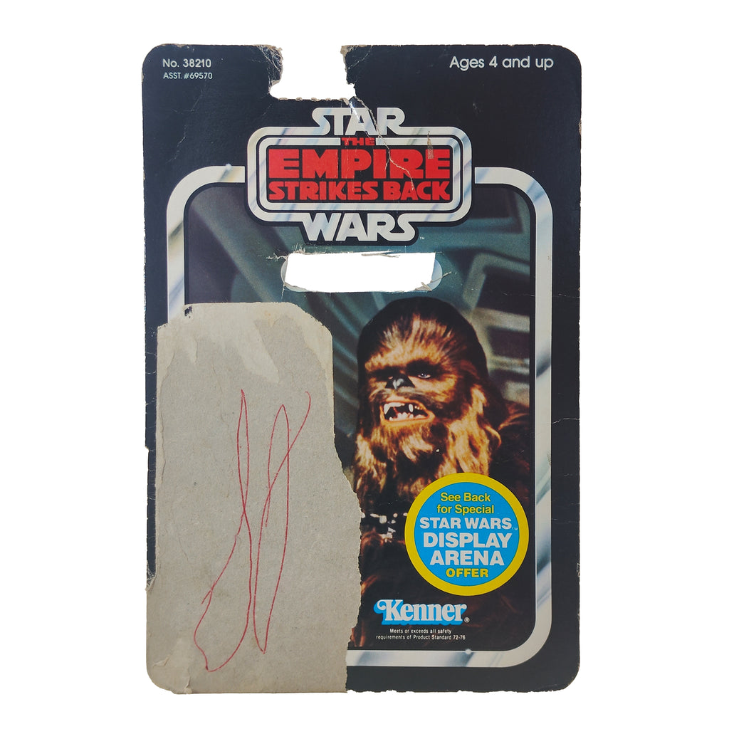 Star Wars ESB Chewbacca 3.75 inch Kenner Cardback 1981