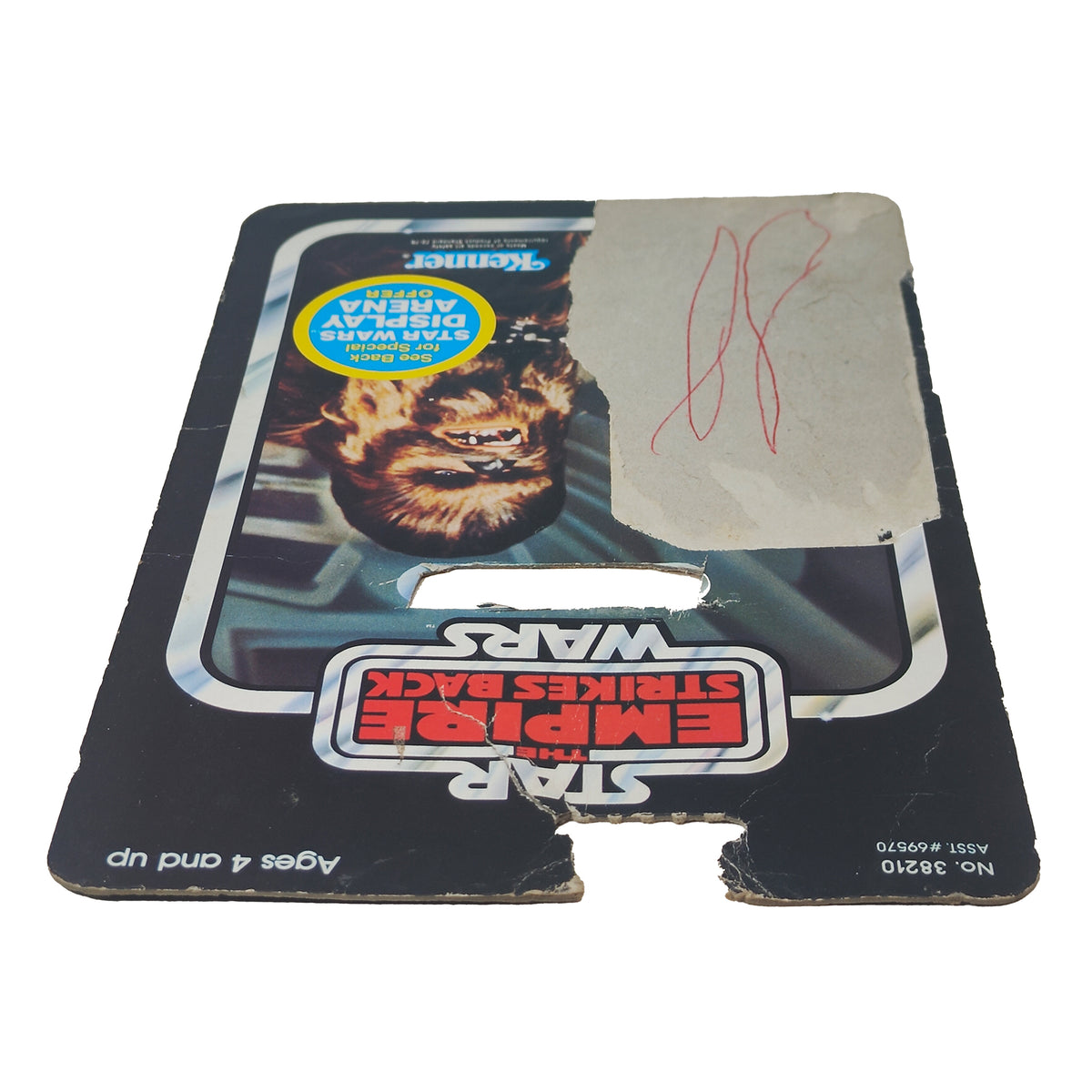 Star Wars ESB Chewbacca 3.75 inch Kenner Cardback 1981
