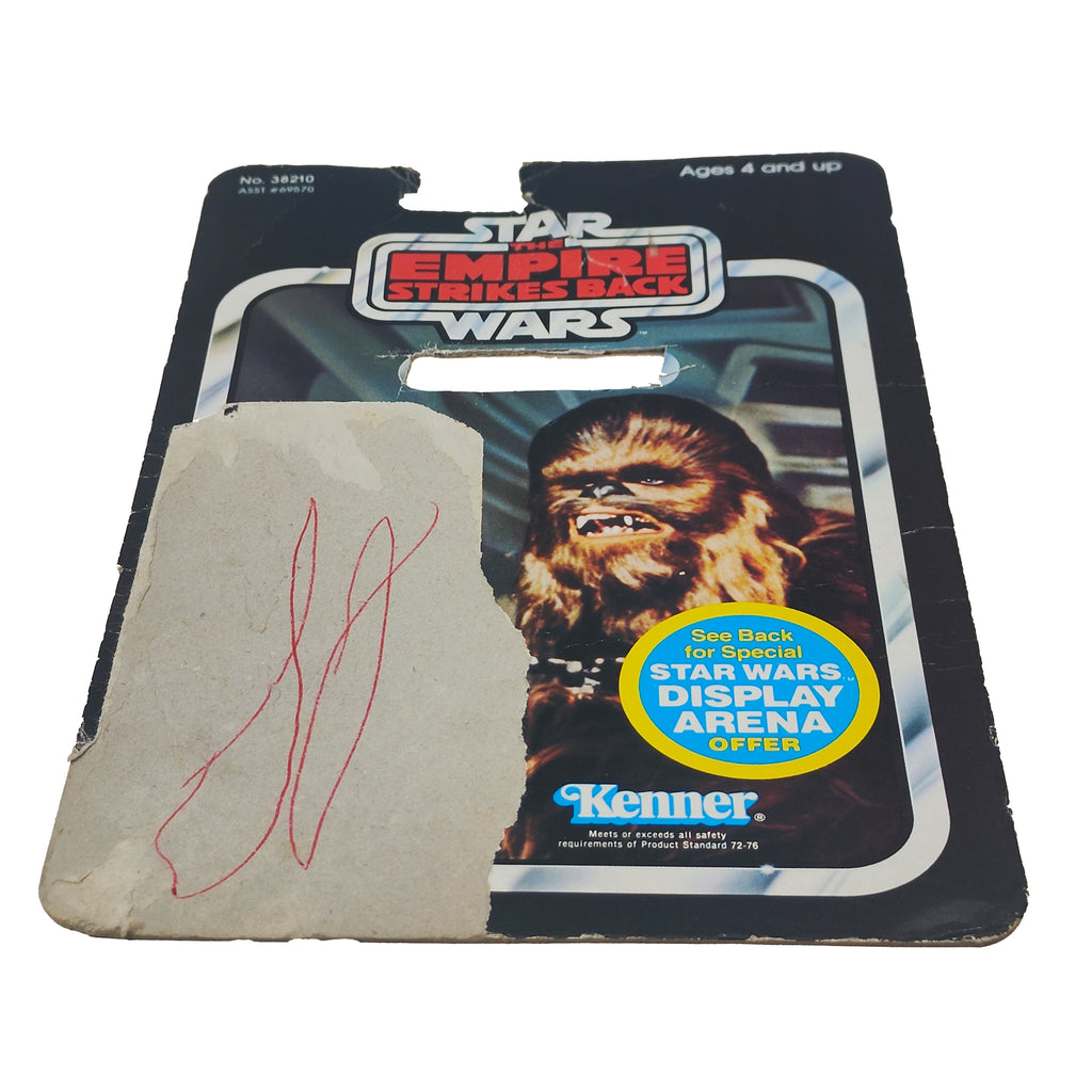 Star Wars ESB Chewbacca 3.75 inch Kenner Cardback 1981