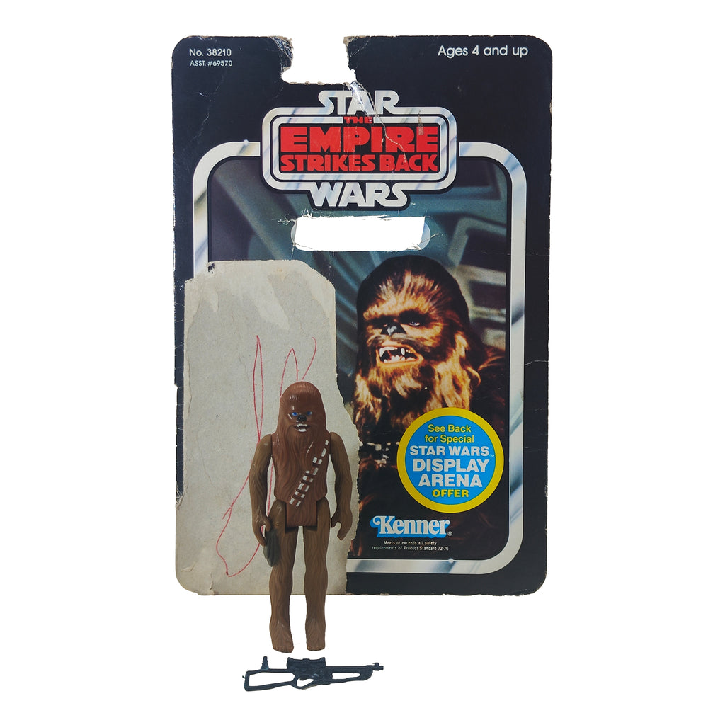 Star Wars ESB Chewbacca 3.75 inch Kenner Cardback 1981