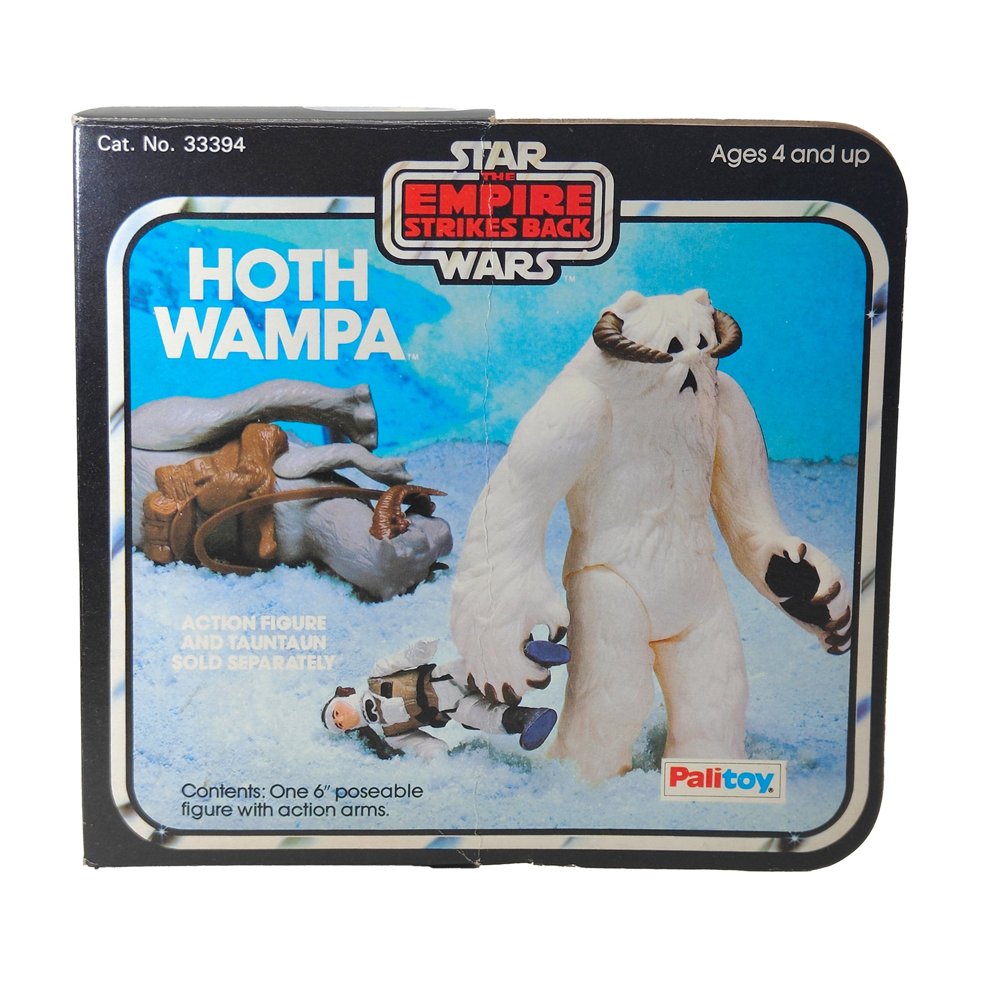 Star Wars ESB Hoth Wampa 3.75 Inch Scale Palitoy 1981