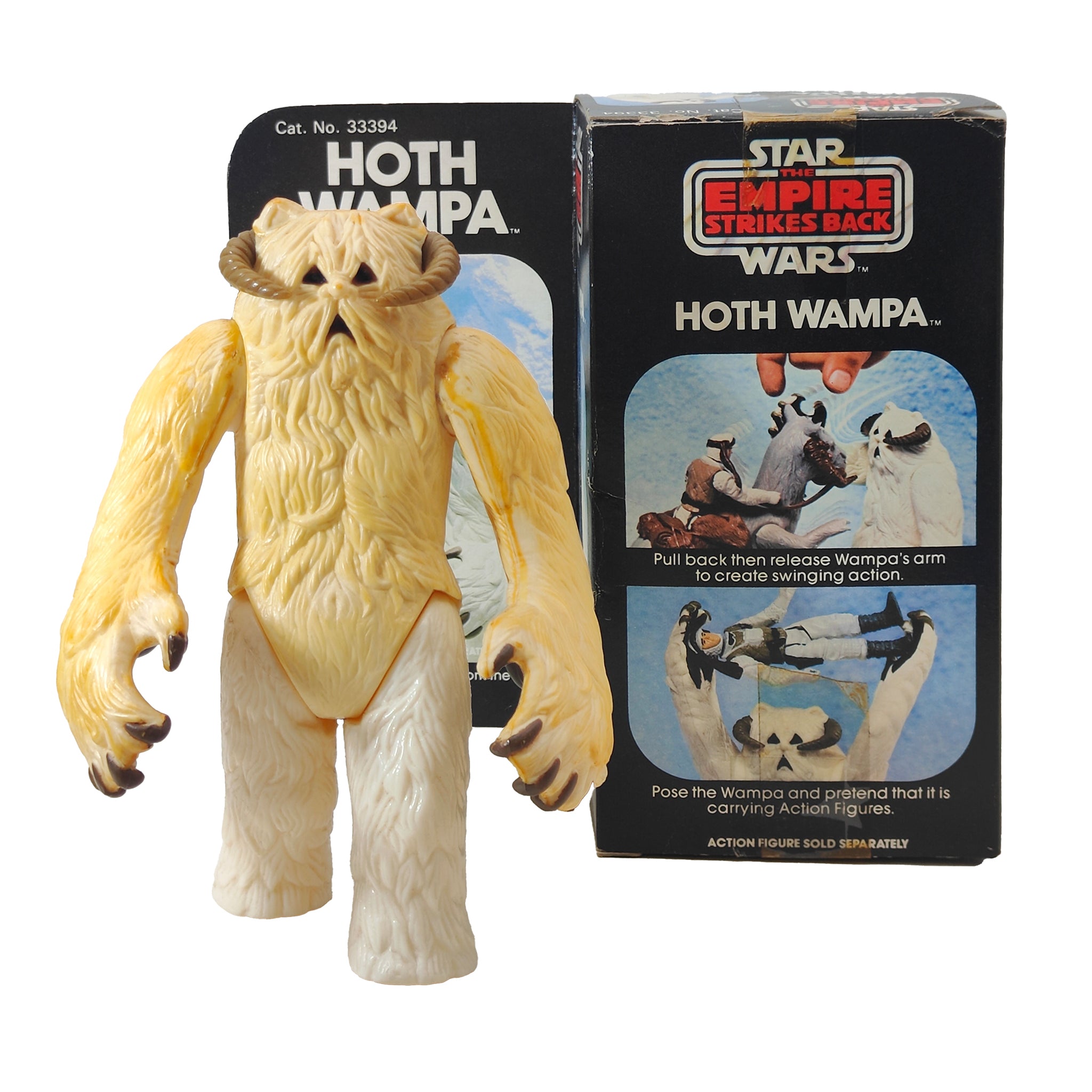 Star Wars ESB Hoth Wampa 3.75 Inch Scale Palitoy 1981