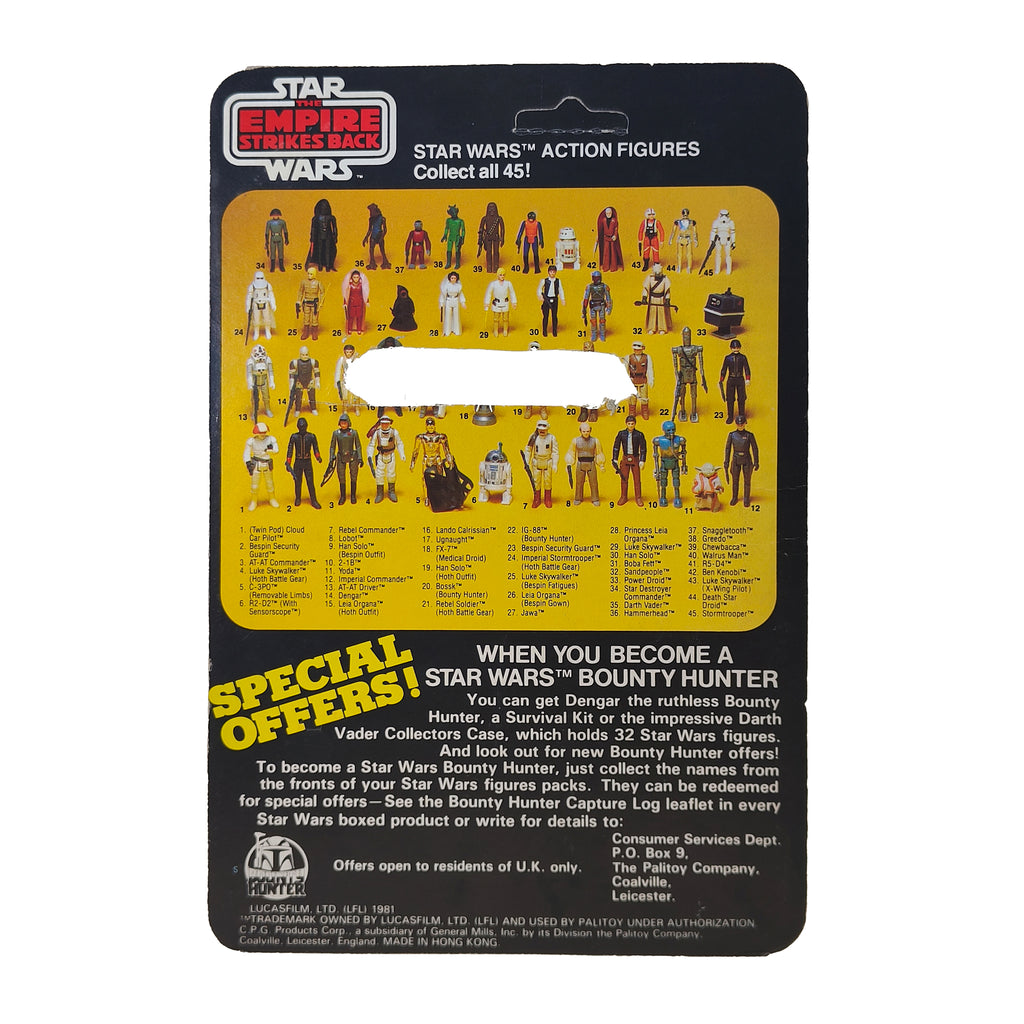 Star Wars ESB Imperial TIE Fighter Pilot 3.75 inch Palitoy 1982