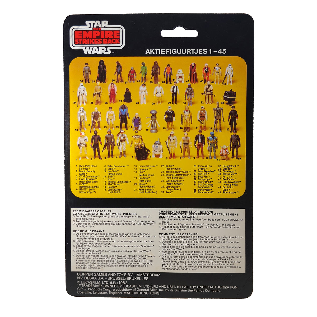 Star Wars ESB Luke Skywalker Hoth Battle Gear 3.75 inch Palitoy Clipper 1980 - photo 17 of 21
