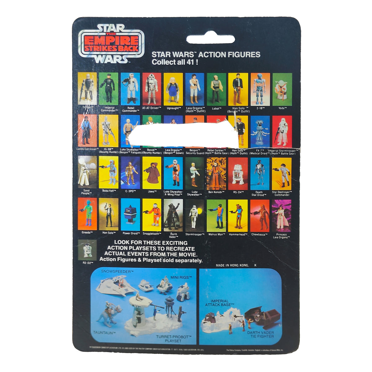 Star Wars ESB Luke Skywalker Hoth Battle Gear 3.75 inch Palitoy 1980