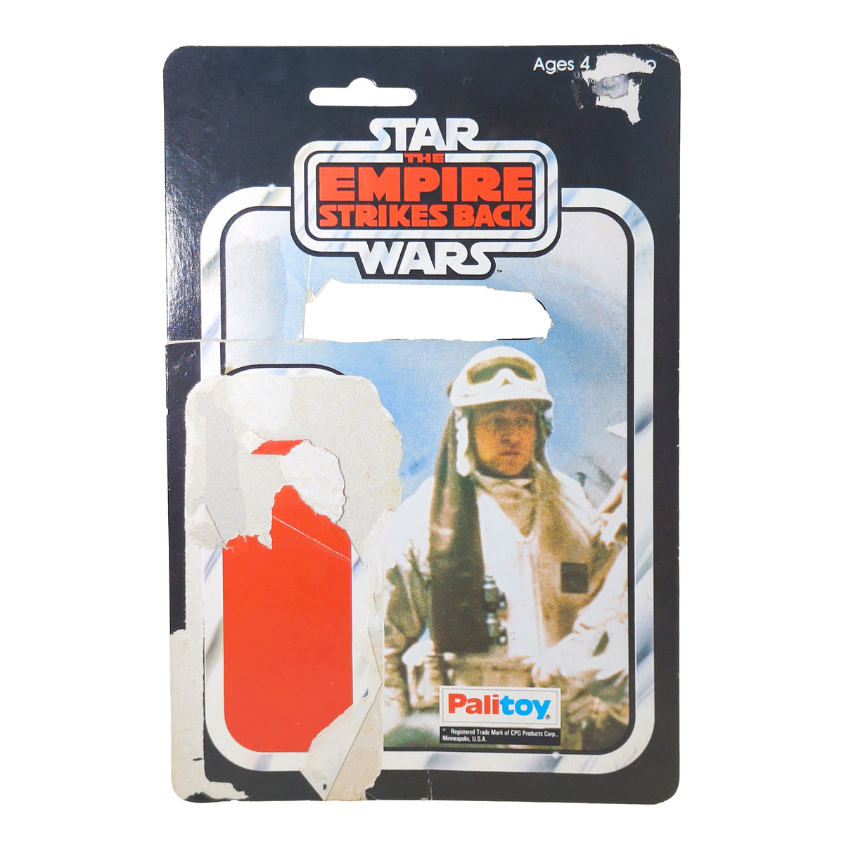 Star Wars ESB Luke Skywalker Hoth Battle Gear 3.75 inch Palitoy 1980
