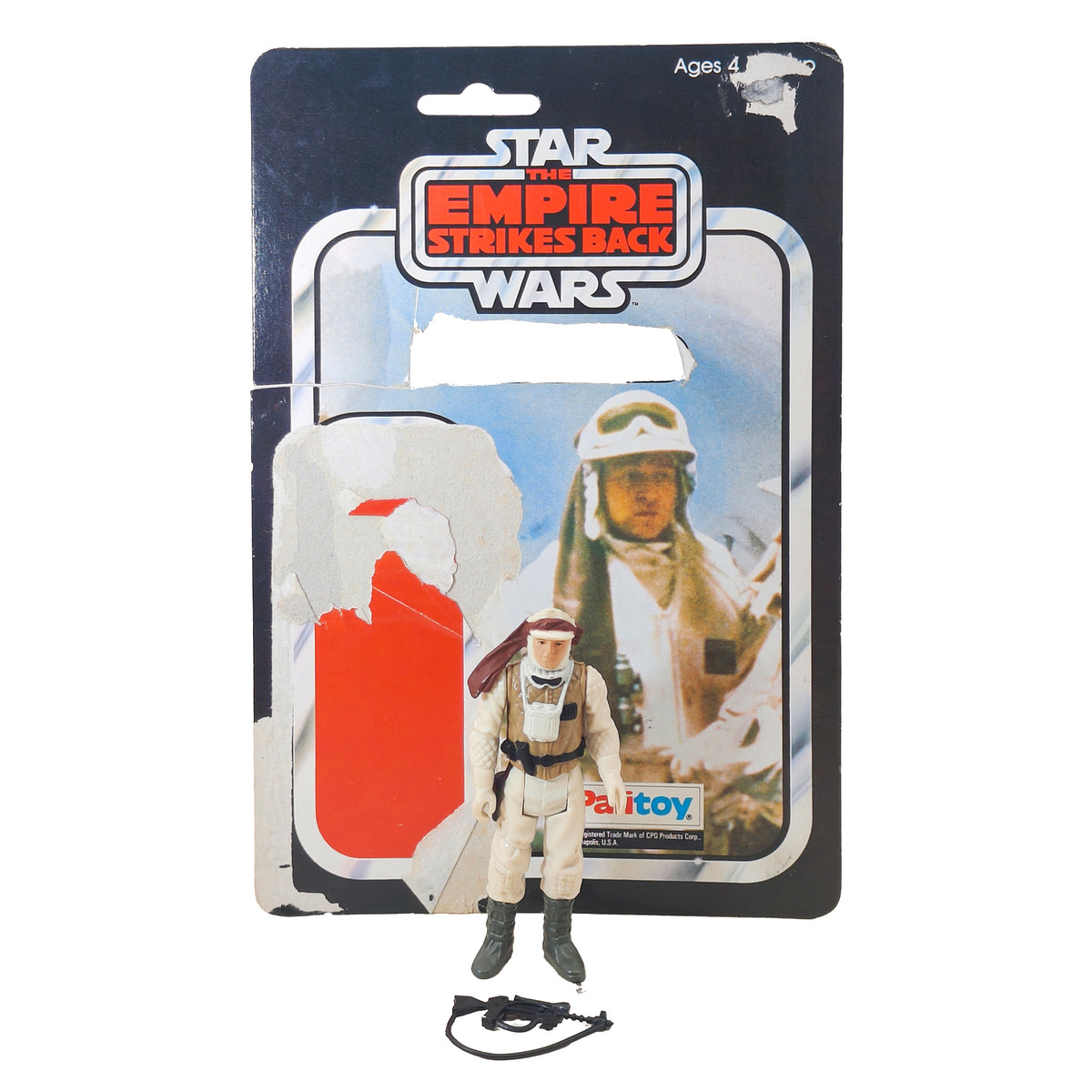 Star Wars ESB Luke Skywalker Hoth Battle Gear 3.75 inch Palitoy 1980