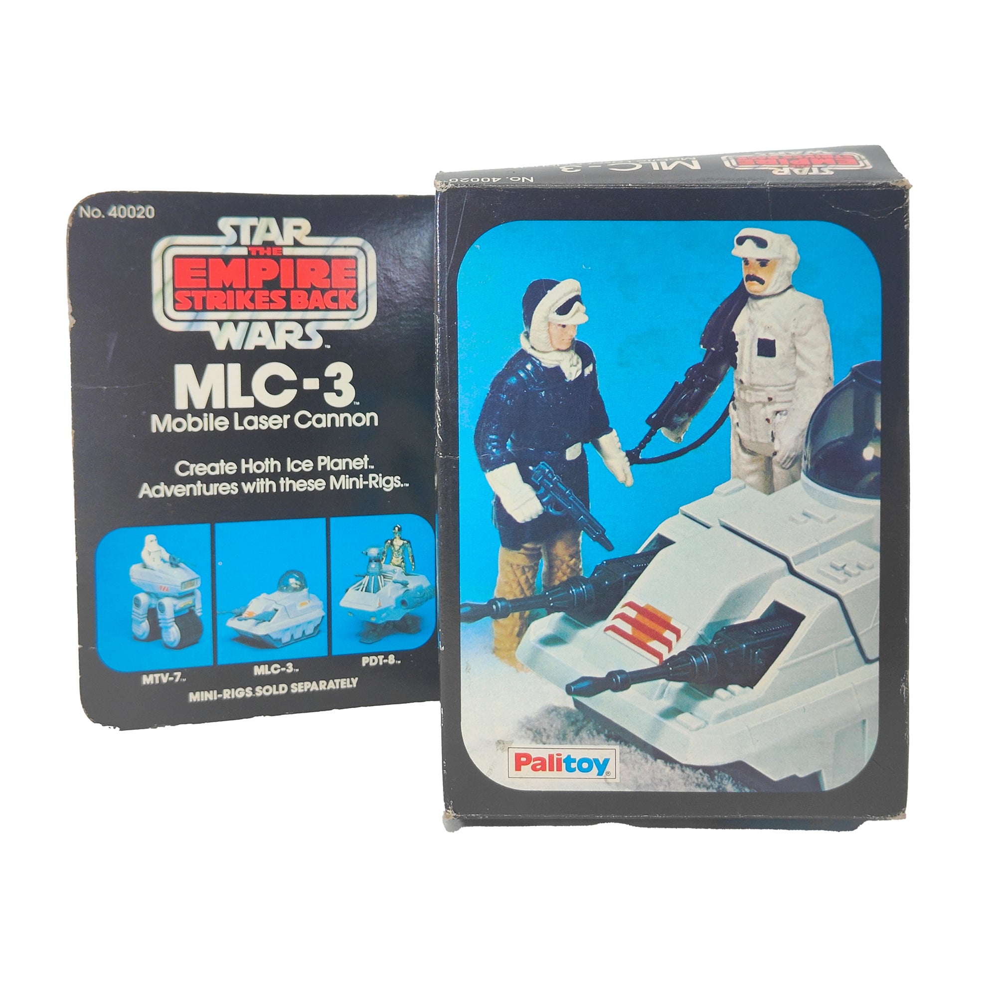 Star Wars ESB MLC-3 Mobile Laser Cannon 3.75 Inch Scale Palitoy 1981  40020
