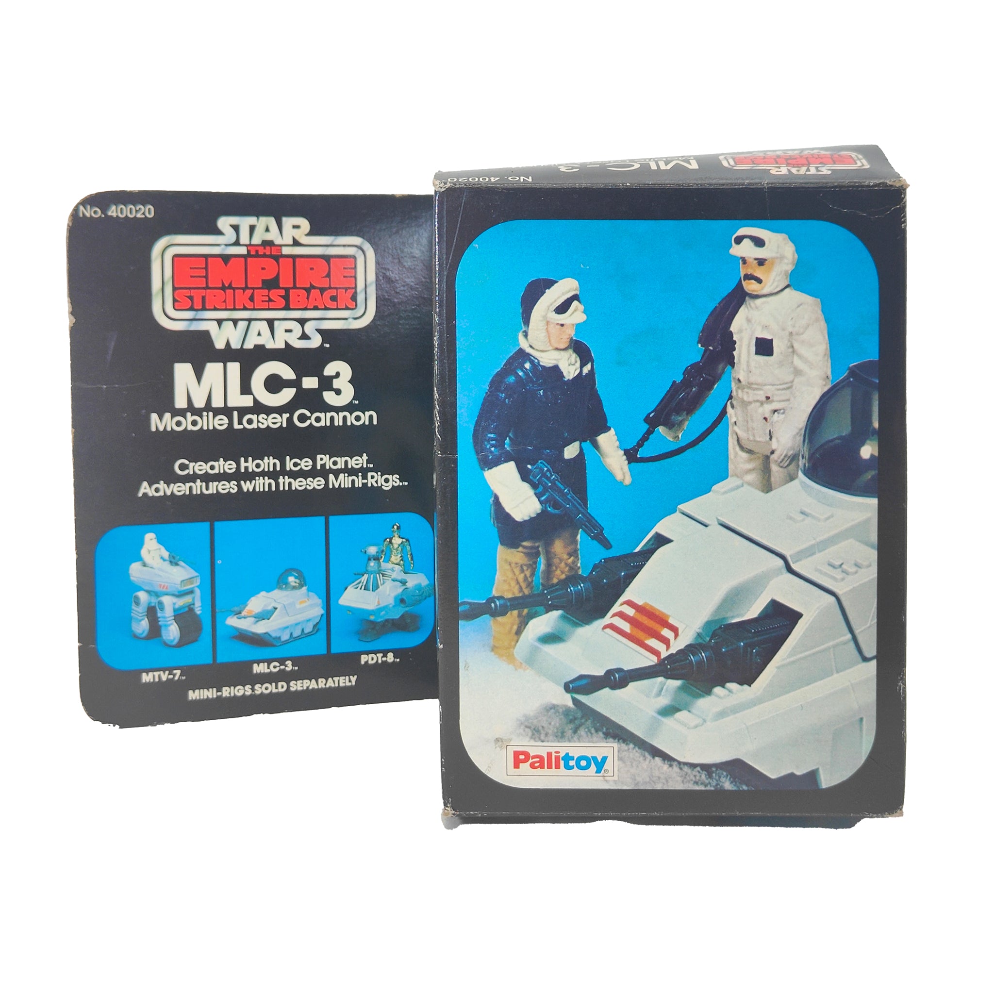 Star Wars ESB MLC-3 Mobile Laser Cannon 3.75 Inch Scale Palitoy 1981  40020 – Star Wars, Palitoy, 9.5 cm, 1983, pre-owned collector piece, Uncanny Collectibles Dublin Ireland