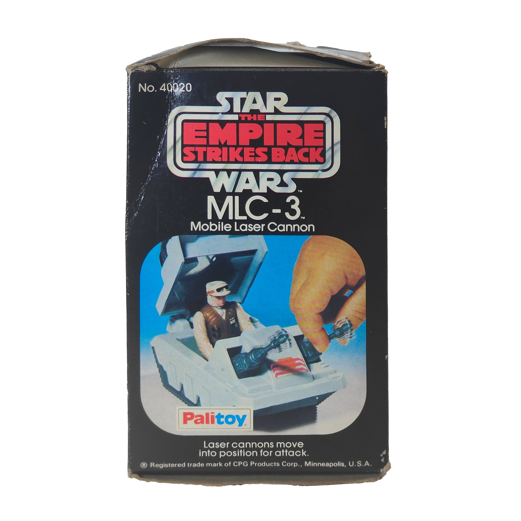 Star Wars ESB MLC-3 Mobile Laser Cannon 3.75 Inch Scale Palitoy 1981  40020 – Star Wars, Palitoy, 9.5 cm, 1983, pre-owned collector piece, Uncanny Collectibles Dublin Ireland