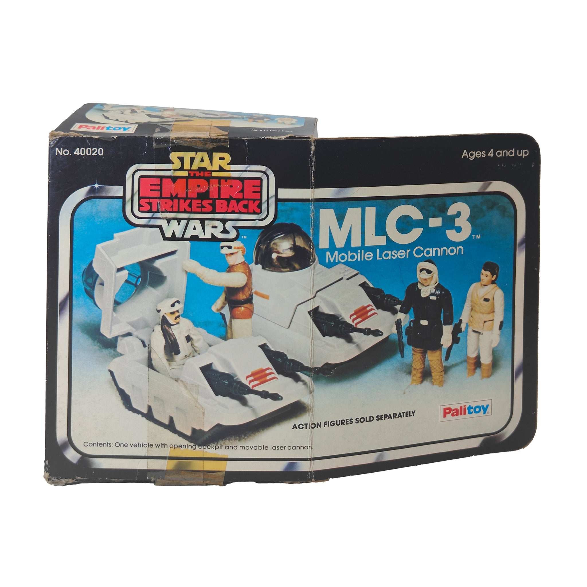 Star Wars ESB MLC-3 Mobile Laser Cannon 3.75 Inch Scale Palitoy 1981  40020 – Star Wars, Palitoy, 9.5 cm, 1983, pre-owned collector piece, Uncanny Collectibles Dublin Ireland
