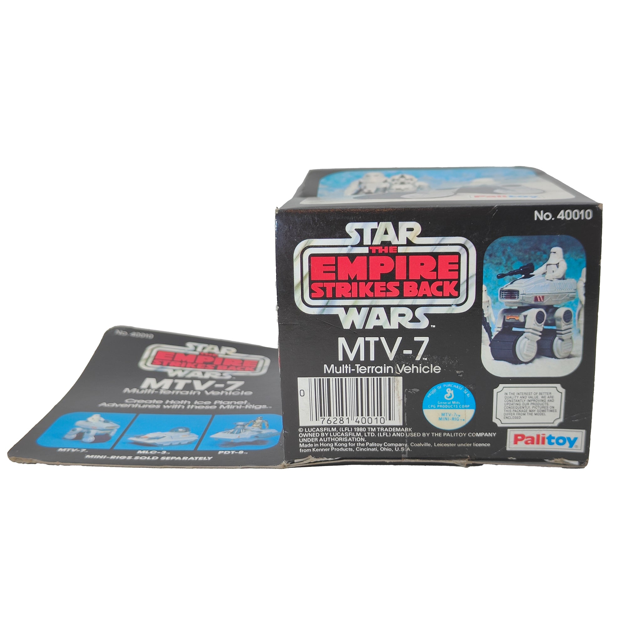 Star Wars ESB MTV 7 Multi Terrain Vehicle 3.75 Inch Scale Palitoy 1981 40010 – Star Wars, Palitoy, 9.5 cm, 1981, pre-owned collector piece, Uncanny Collectibles Dublin Ireland