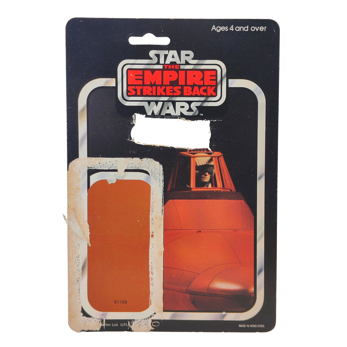 Star Wars ESB ROTJ Cloud Car Pilot Palitoy Cardbacks 3.75 inch 1982