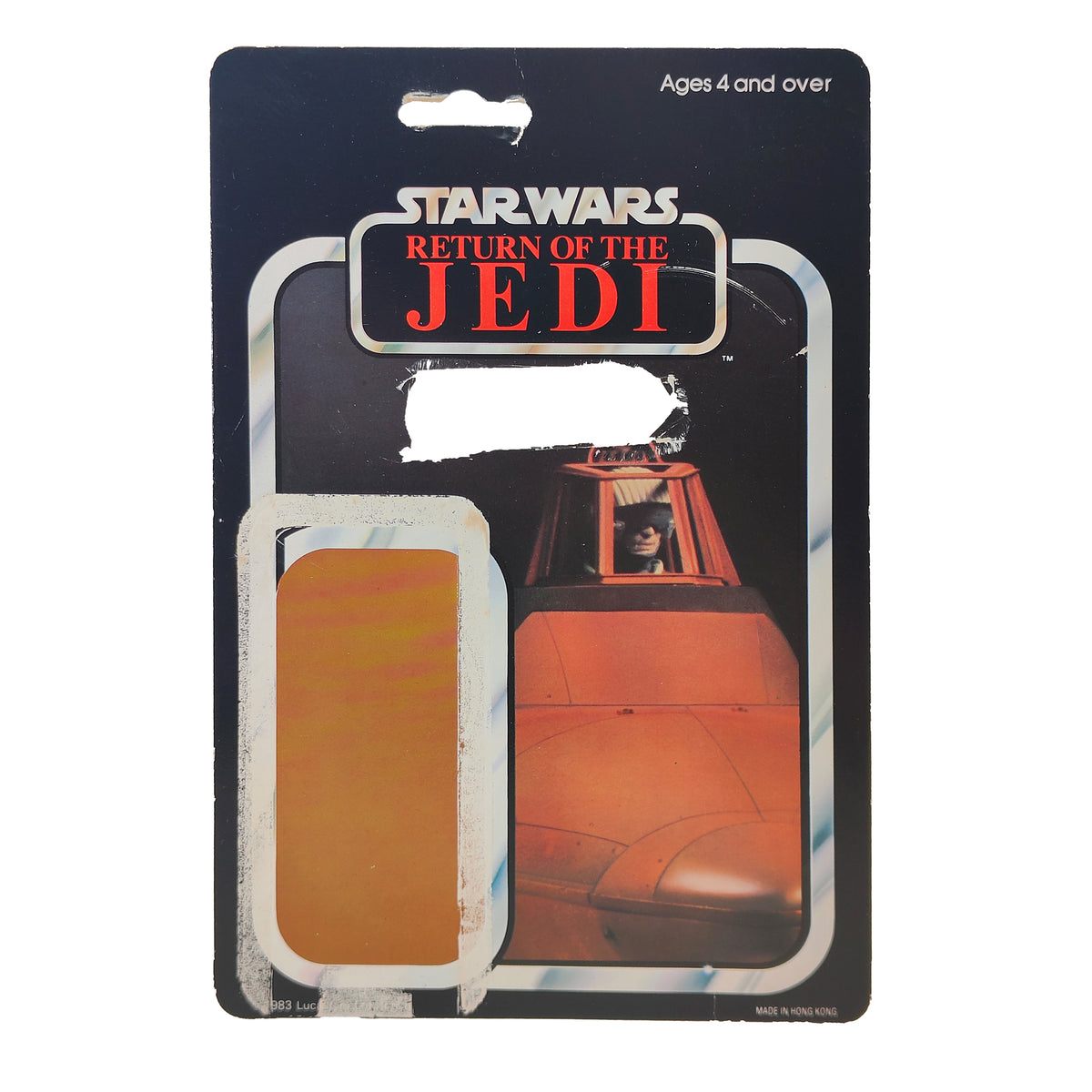 Star Wars ESB ROTJ Cloud Car Pilot Palitoy Cardbacks 3.75 inch 1982
