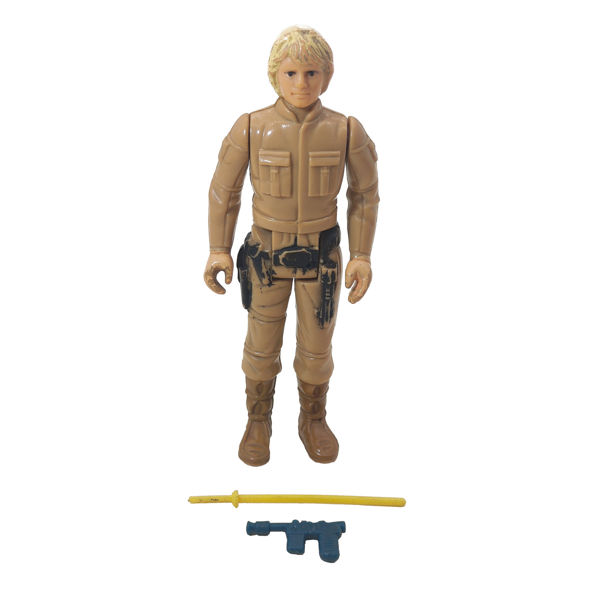 Star Wars ESB ROTJ Luke Skywalker Bespin Fatigues Palitoy Cardbacks 3.75 inch