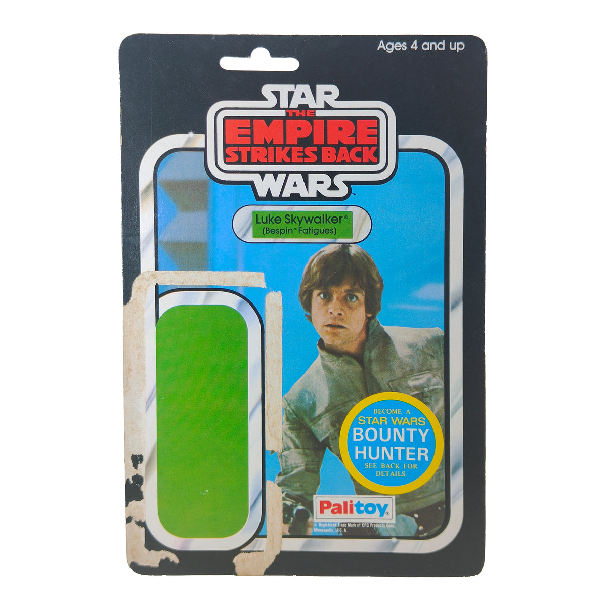 Star Wars ESB ROTJ Luke Skywalker Bespin Fatigues Palitoy Cardbacks 3.75 inch