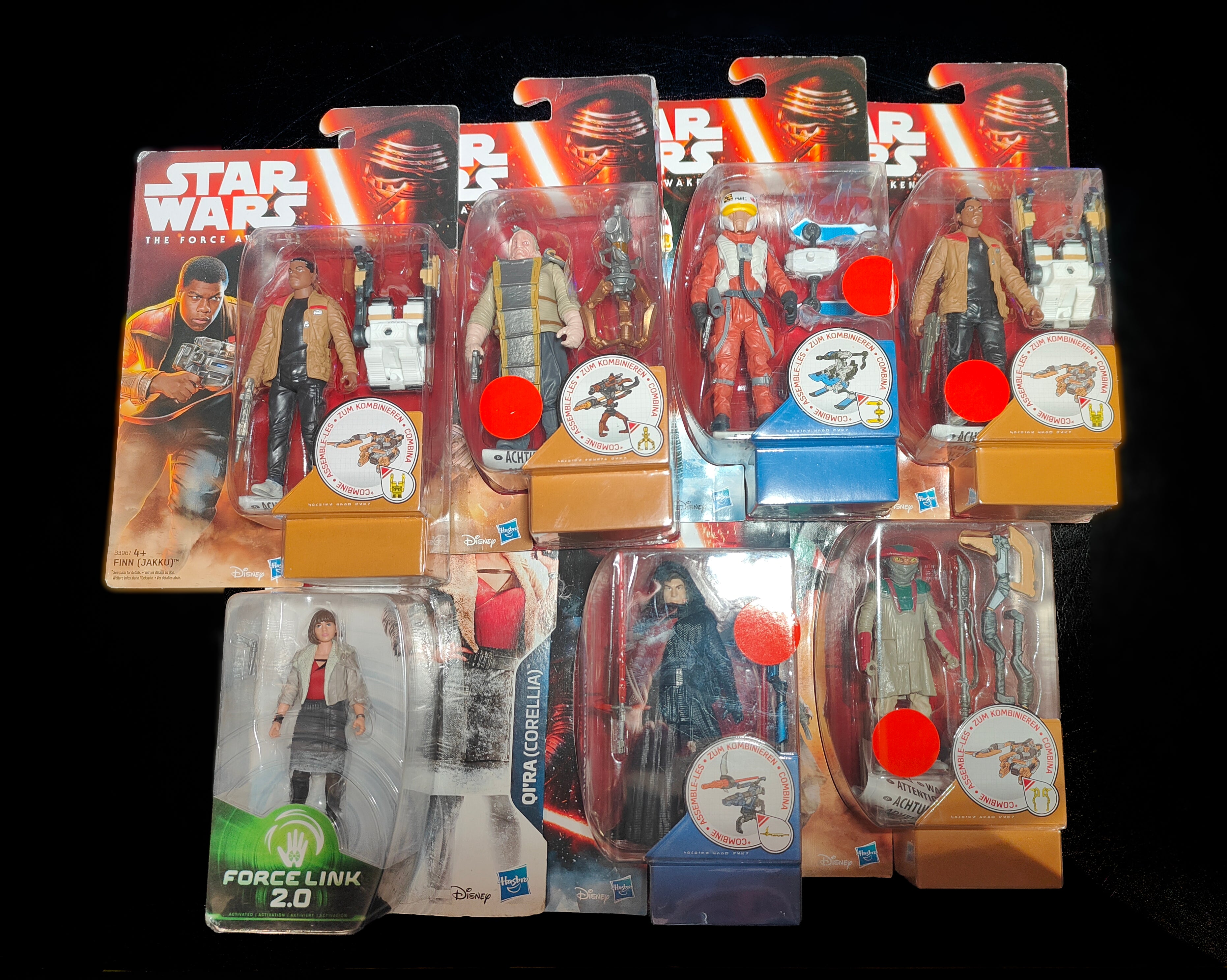Star Wars Force Awakens 3.75 Inch Figure Bundle
