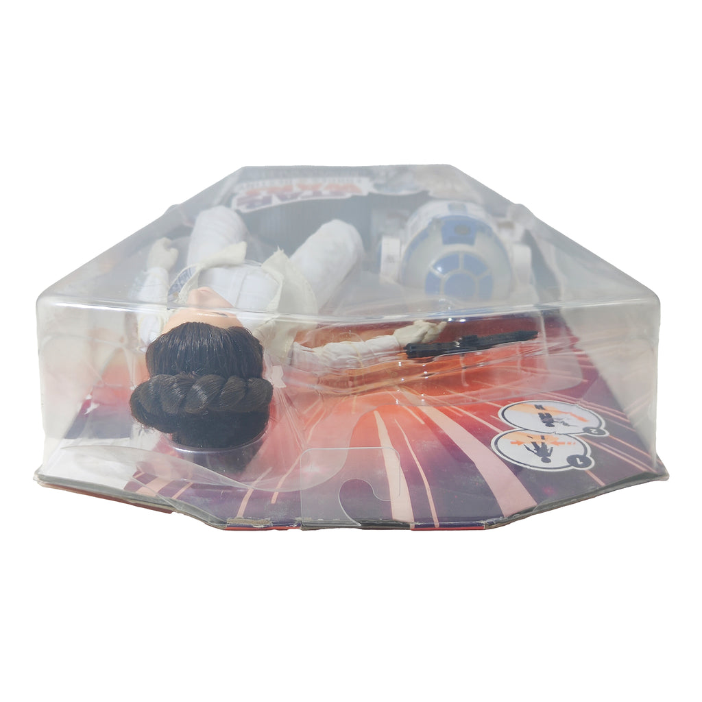 Star Wars Forces Of Destiny Princess Leia Organa & R2-D2 Action Figure 2016 30cm – Star Wars, Hasbro, 30 cm, 2016, pre-owned collector piece, Uncanny Collectibles Dublin Ireland