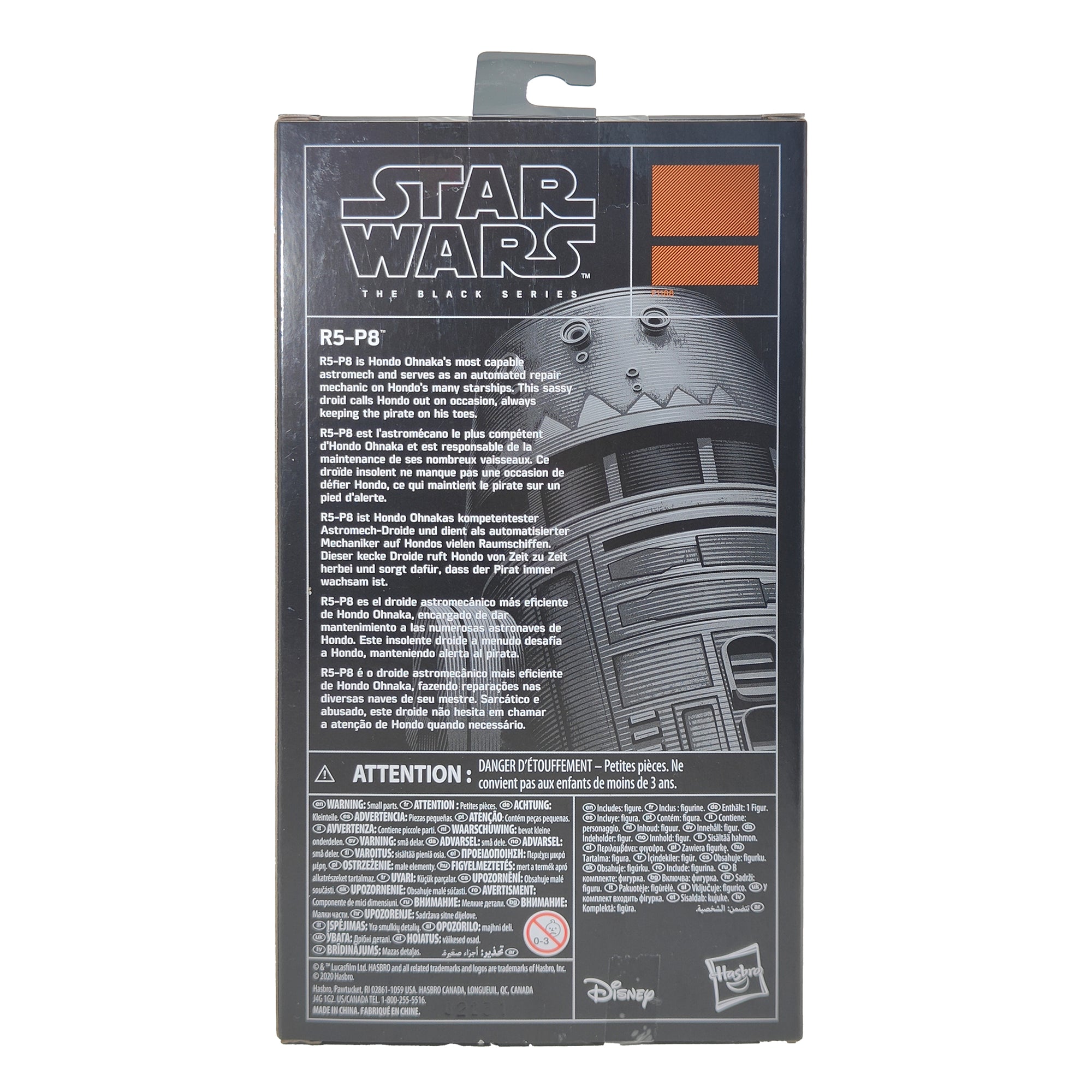 Star Wars Galaxys Edge Black Series R5-P8 Hasbro Action Figure 2020 15cm