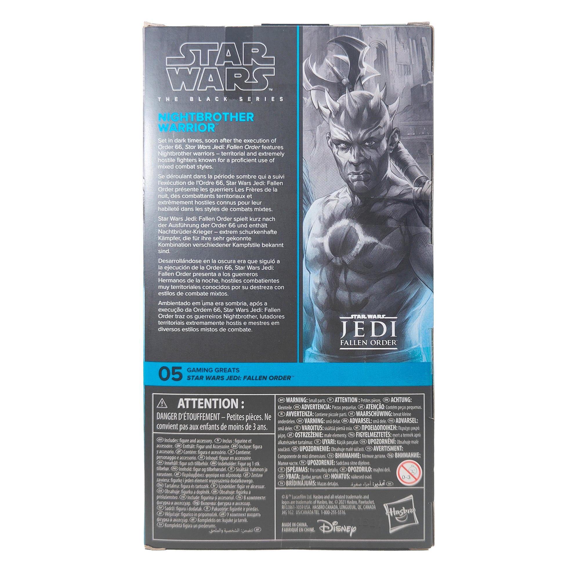 Star Wars Gaming Greats Black Series Nightbrother Warrior Hasbro Action Figure 2021 15cm