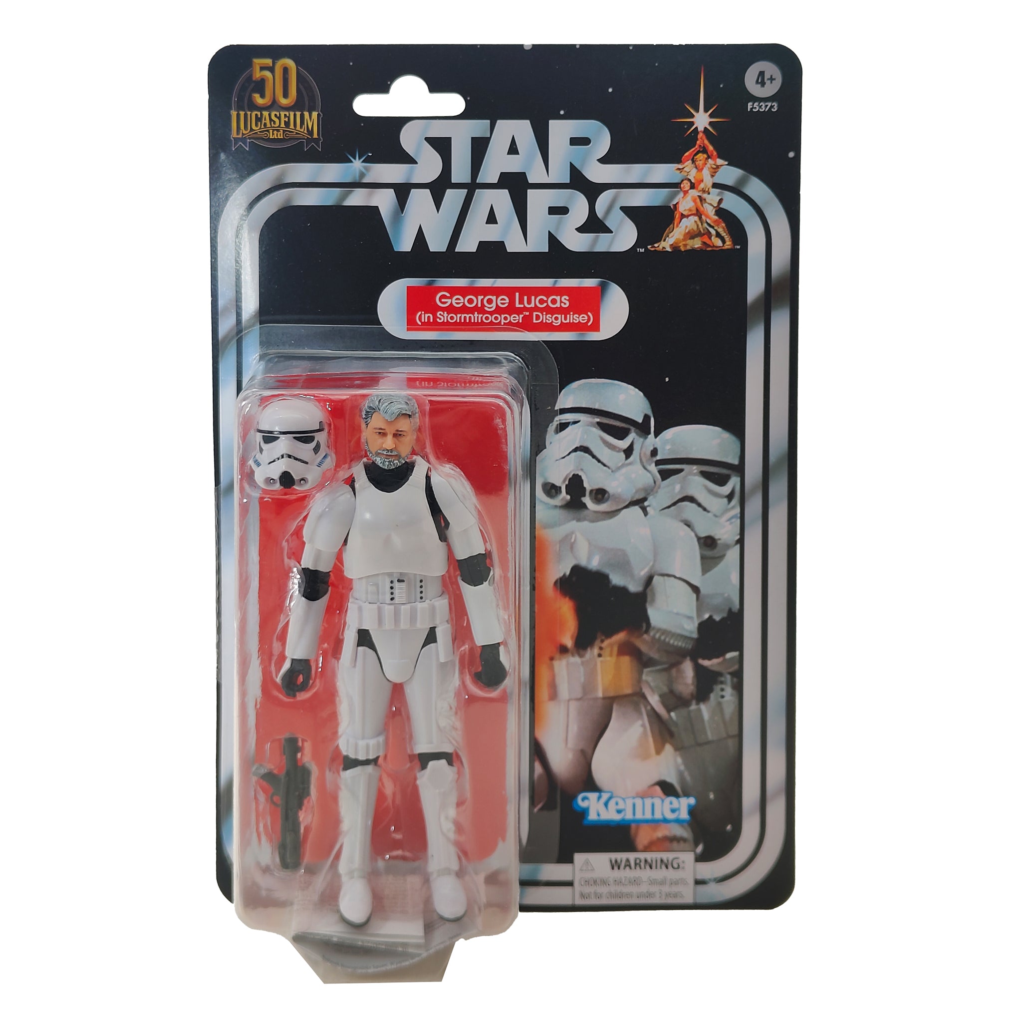 Star Wars George Lucas Stormtrooper Disguise Black Series Figure