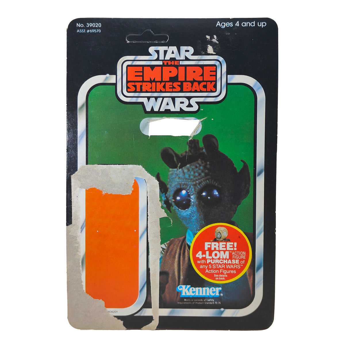 Star Wars Greedo 3.75 inch Kenner Empire Strikes Back 1982 - photo 17 of 22