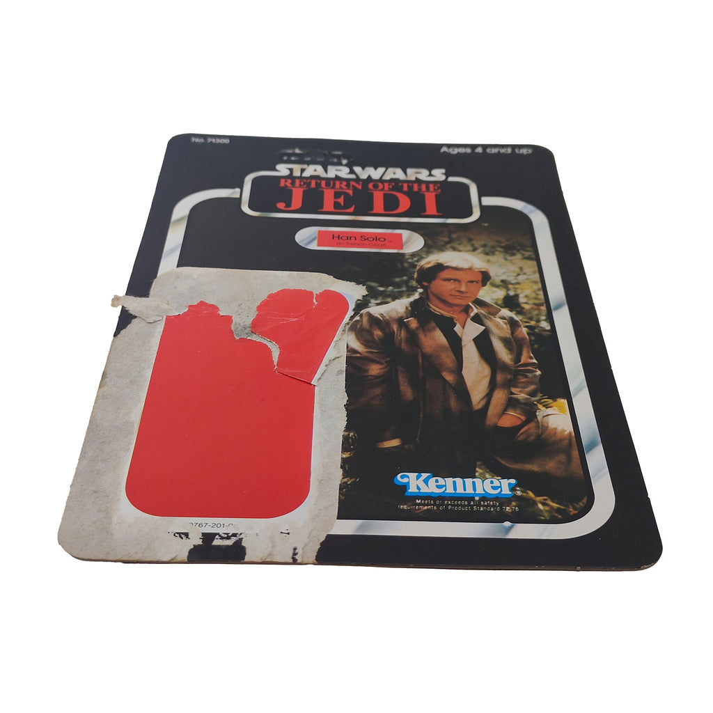 Star Wars Han Solo Trench Coat 3.75 inch Kenner ROTJ 1984