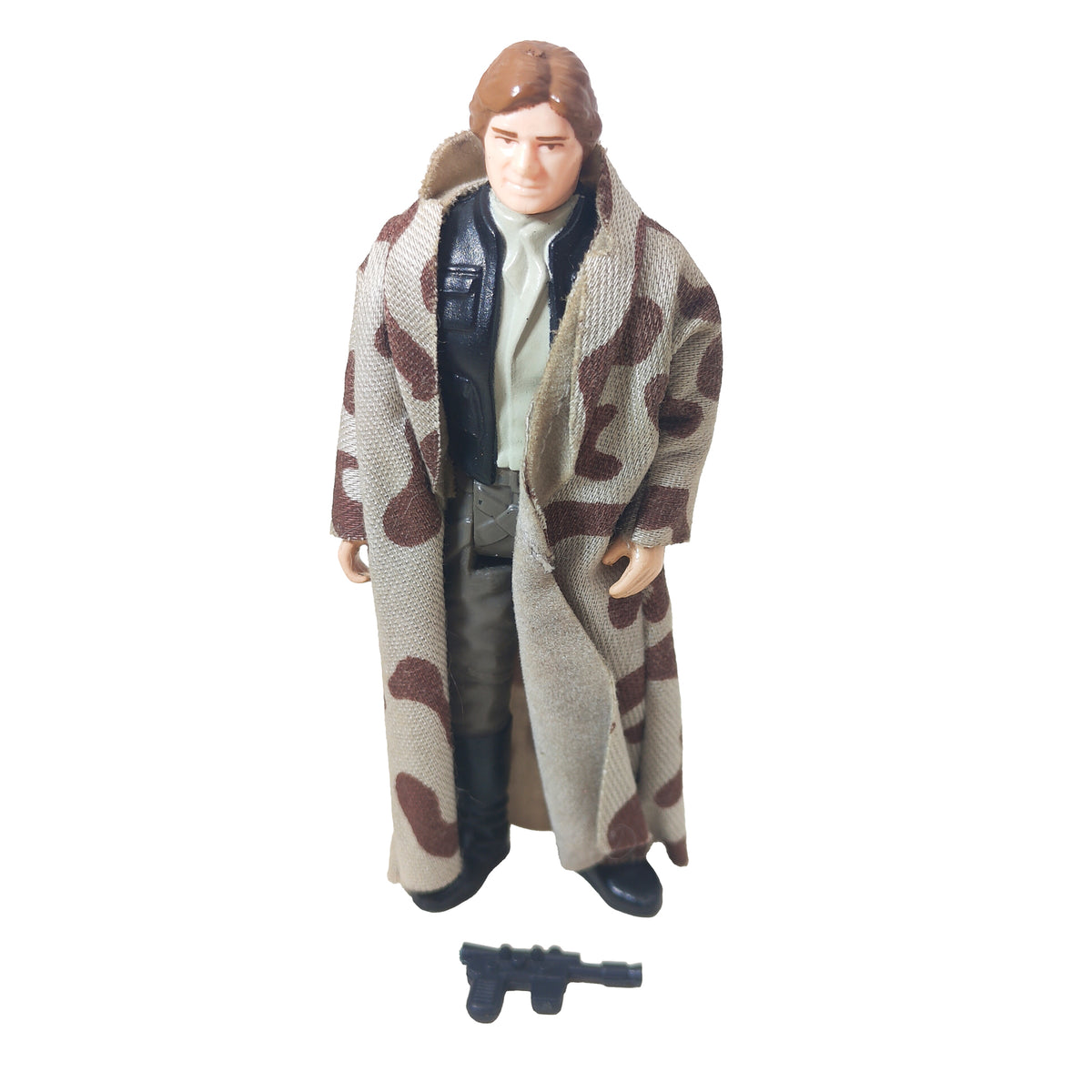 Star Wars Han Solo Trench Coat 3.75 inch Kenner ROTJ 1984